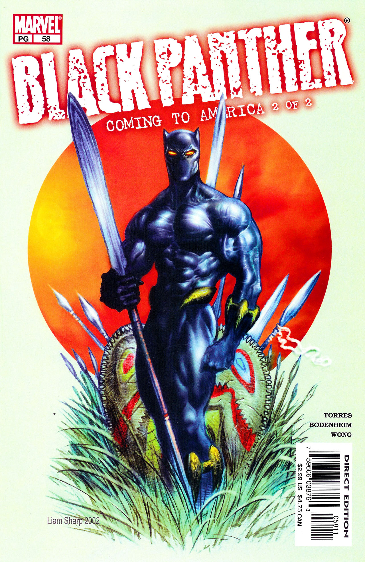 Read online Black Panther (1998) comic -  Issue #58 - 1