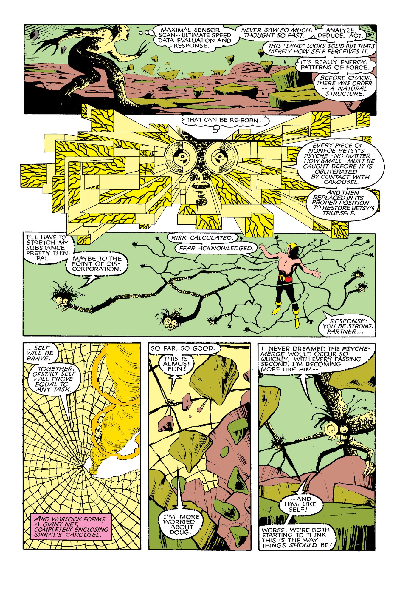 Read online New Mutants Classic comic -  Issue # TPB 6 - 137