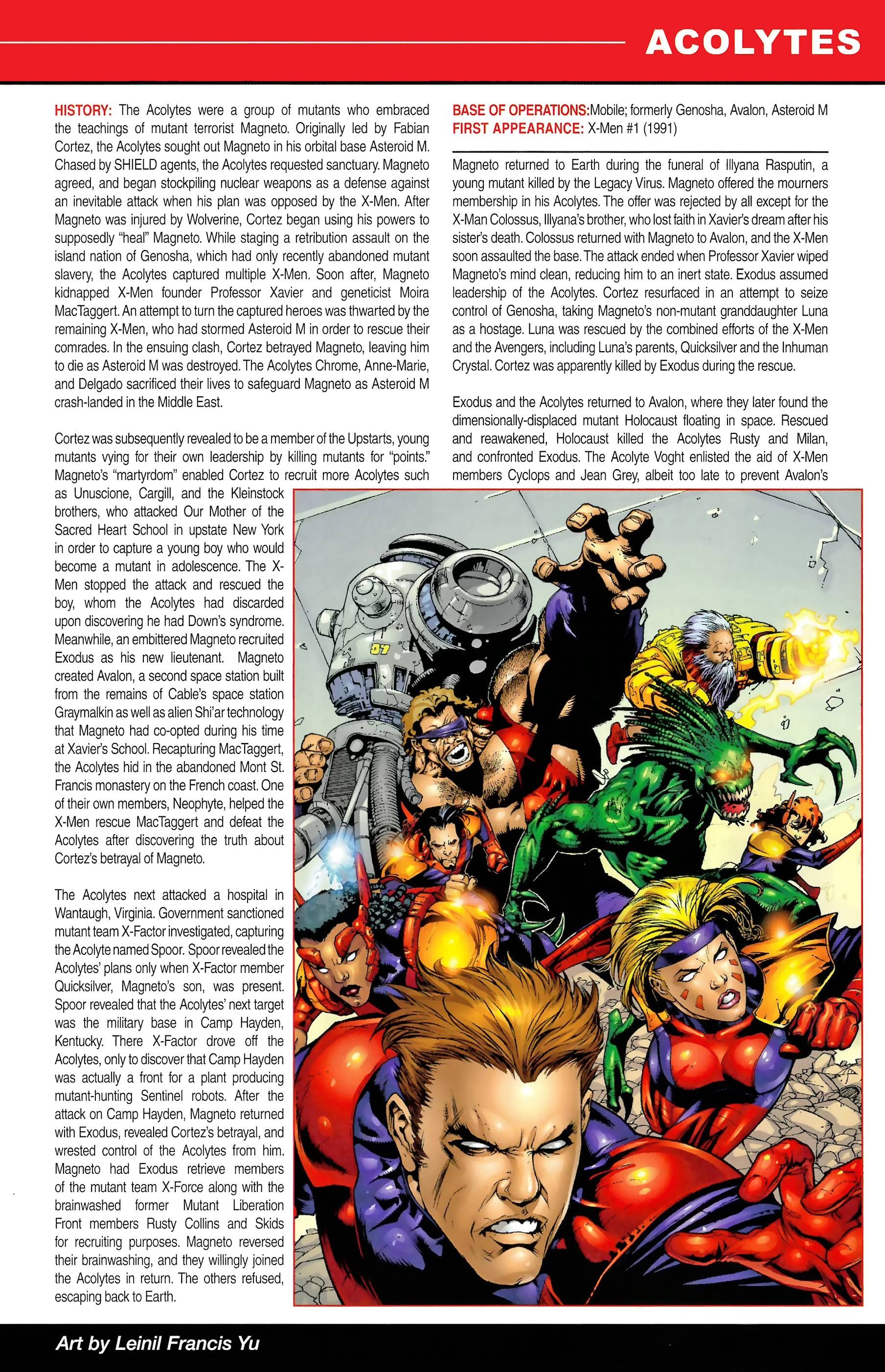 Read online Official Handbook of the Marvel Universe A to Z comic -  Issue # TPB 1 (Part 1) - 21