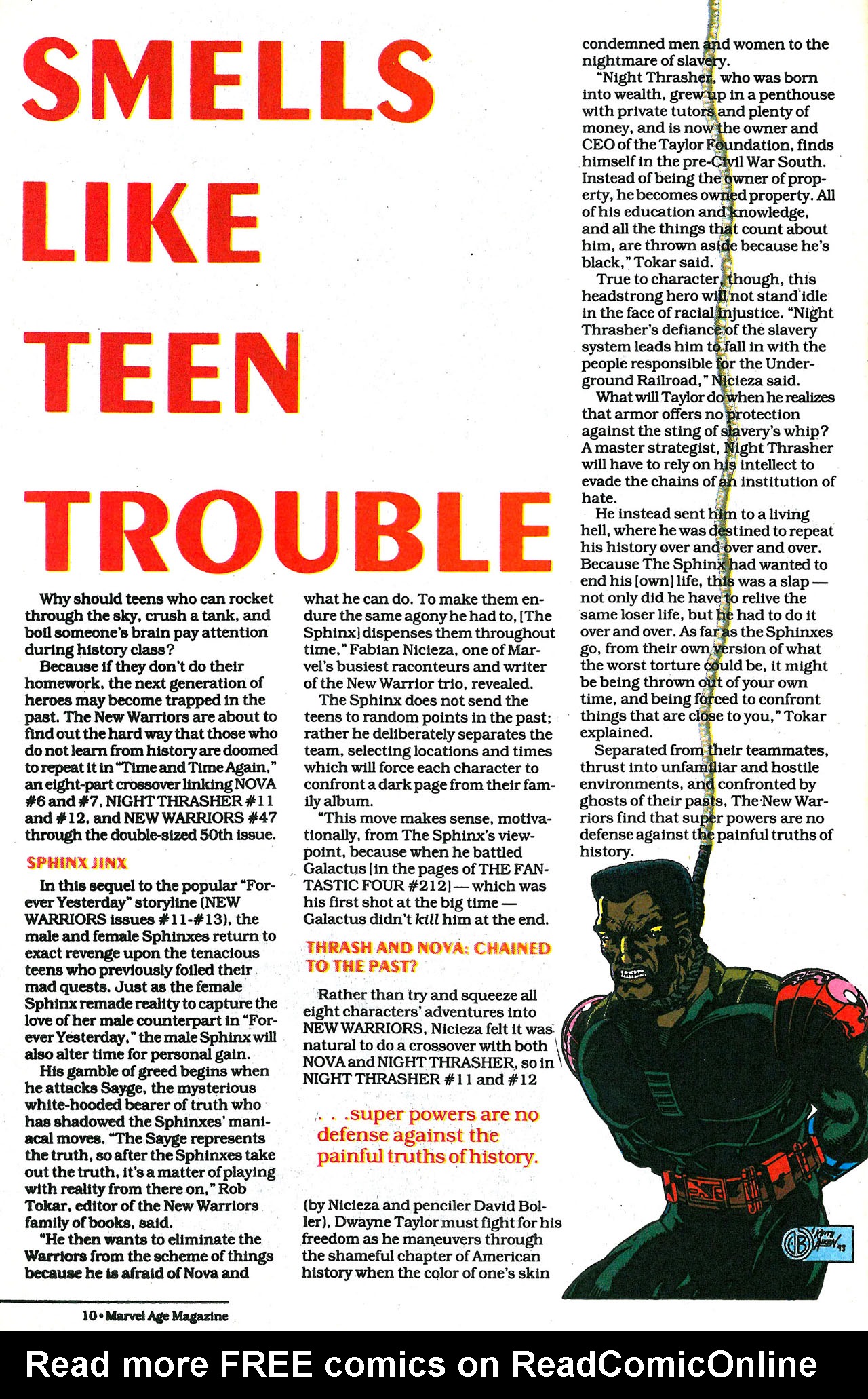 Read online Marvel Age comic -  Issue #136 - 11