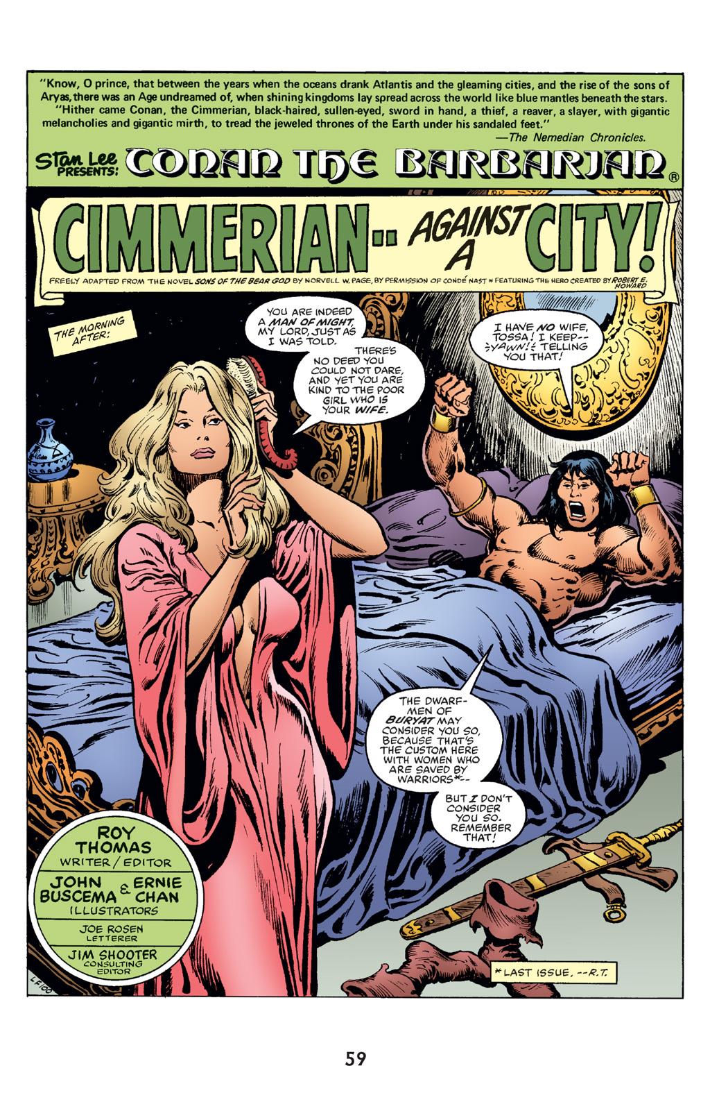 Read online The Chronicles of Conan comic -  Issue # TPB 14 (Part 1) - 59