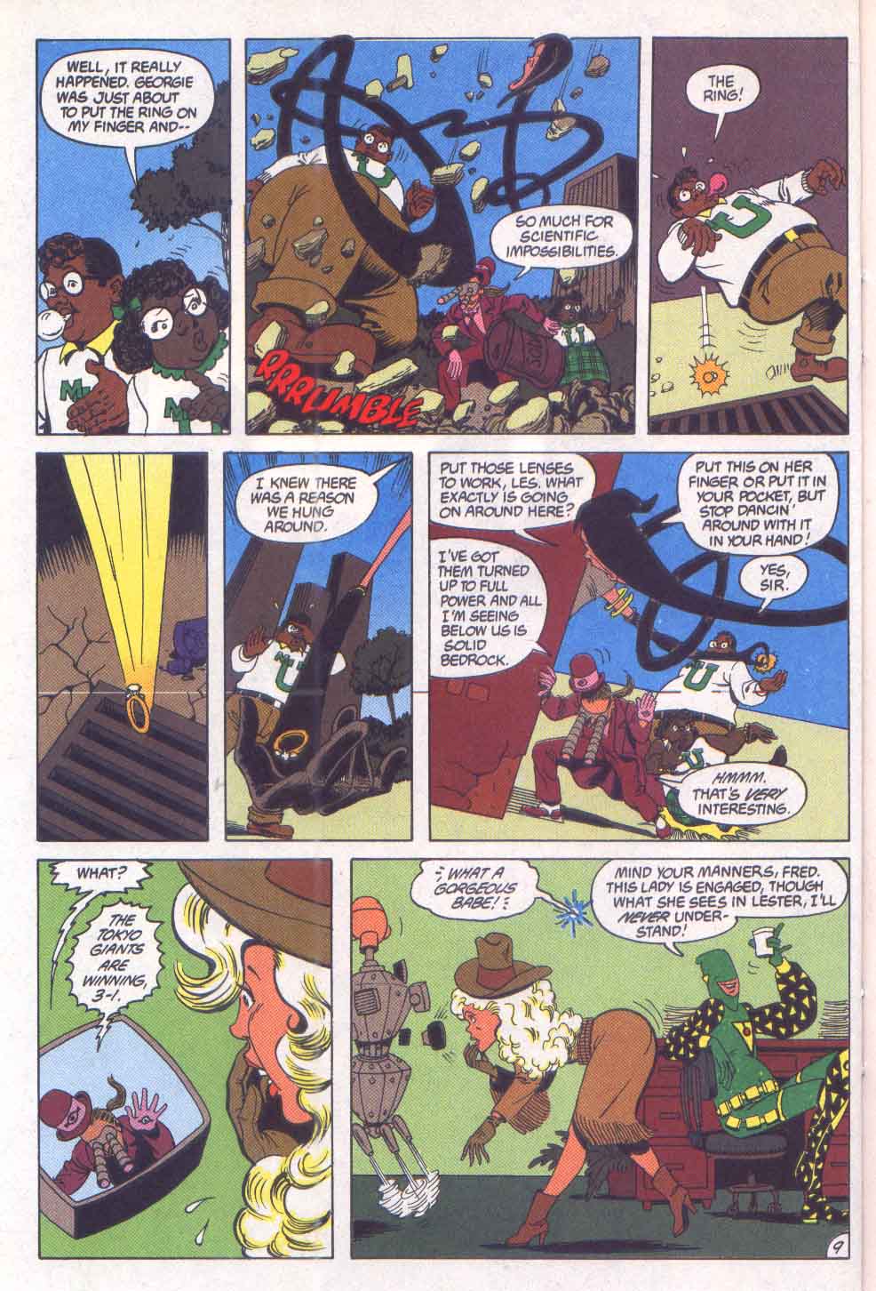 Read online Hero Hotline comic -  Issue #1 - 10