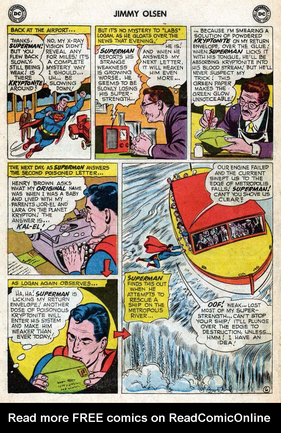 Read online Superman's Pal Jimmy Olsen comic -  Issue #35 - 8