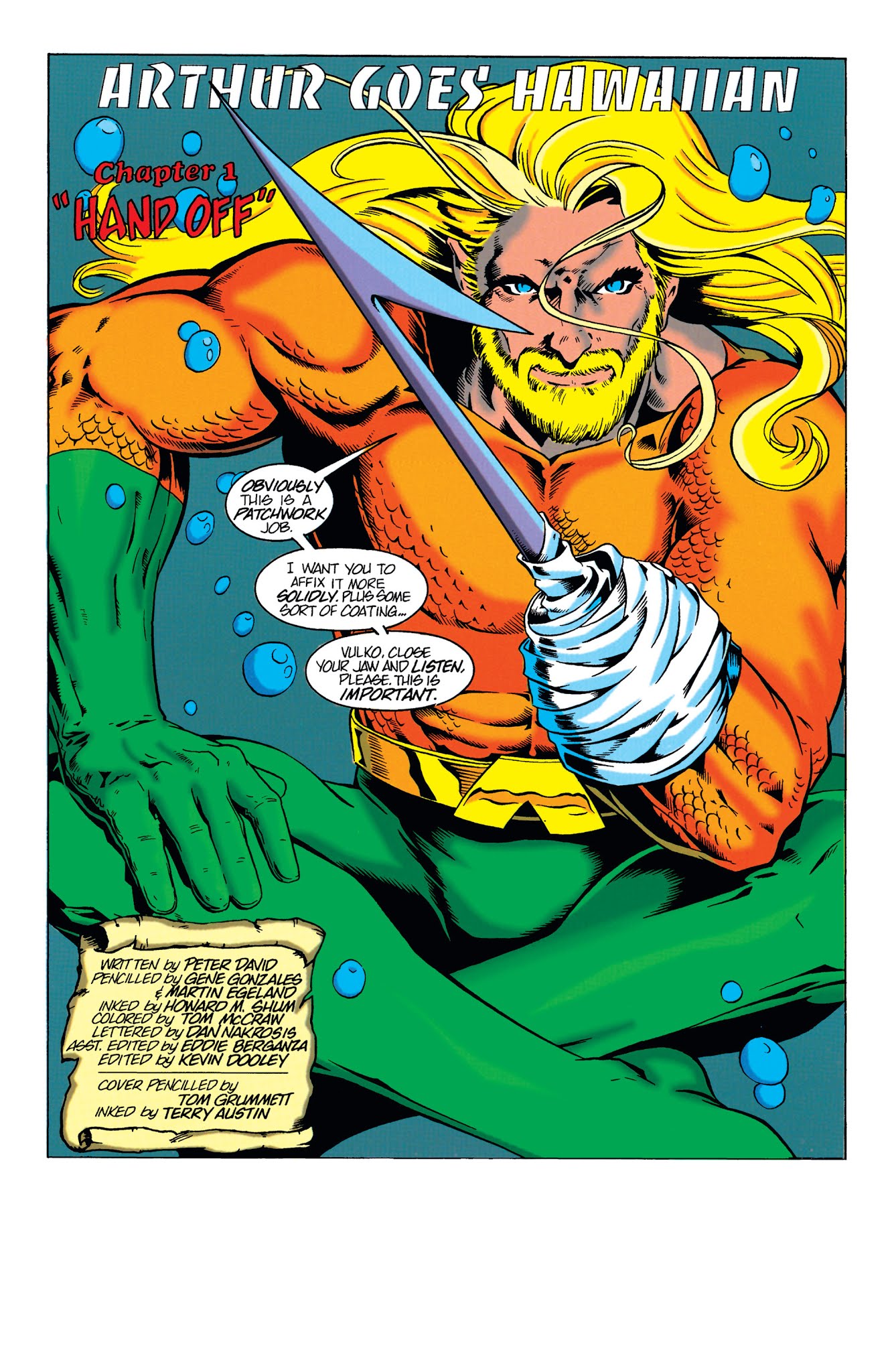 Read online Aquaman (1994) comic -  Issue # _TPB 1 (Part 2) - 76