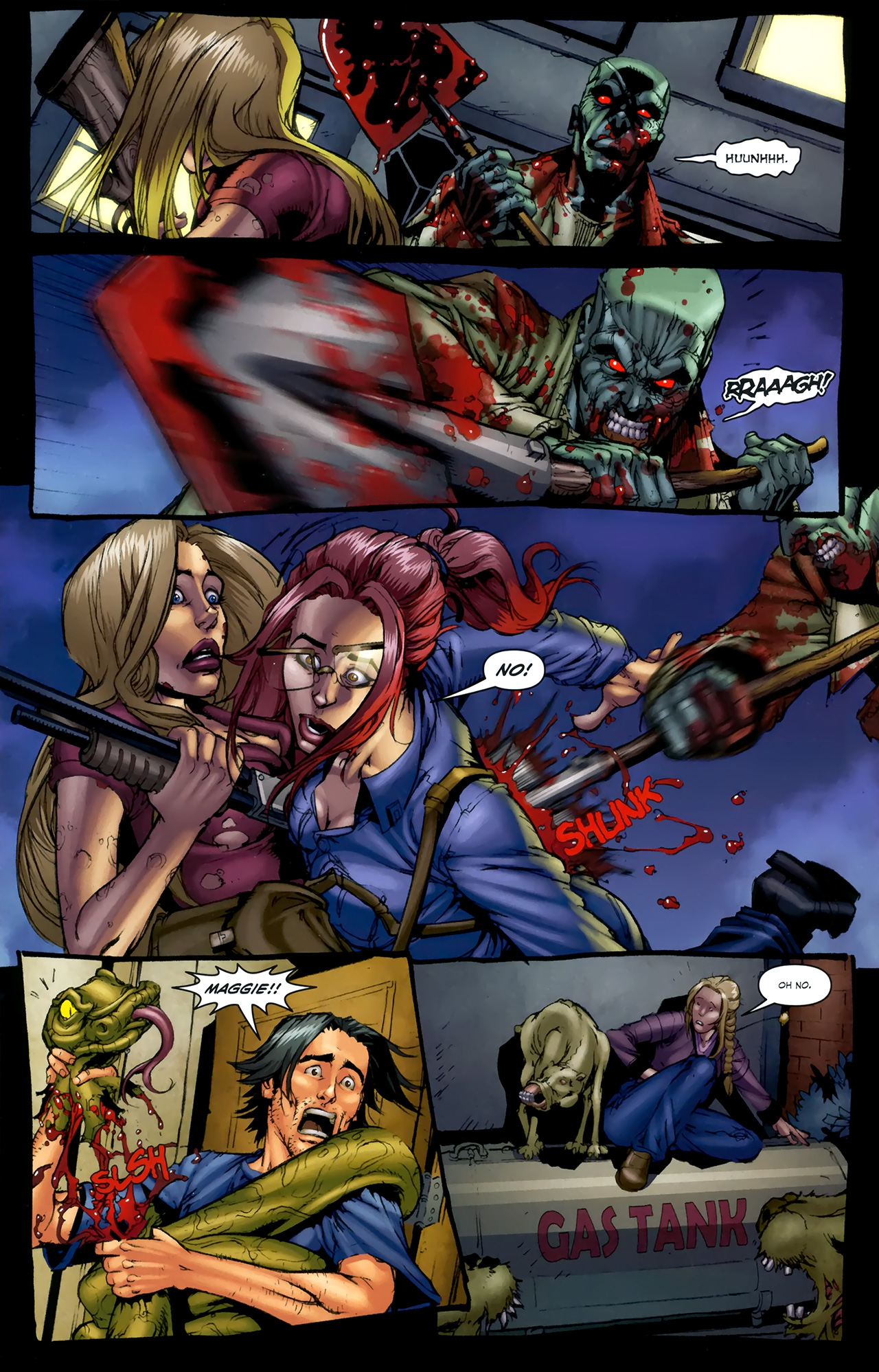 Read online Hack/Slash (2011) comic -  Issue #4 - 19