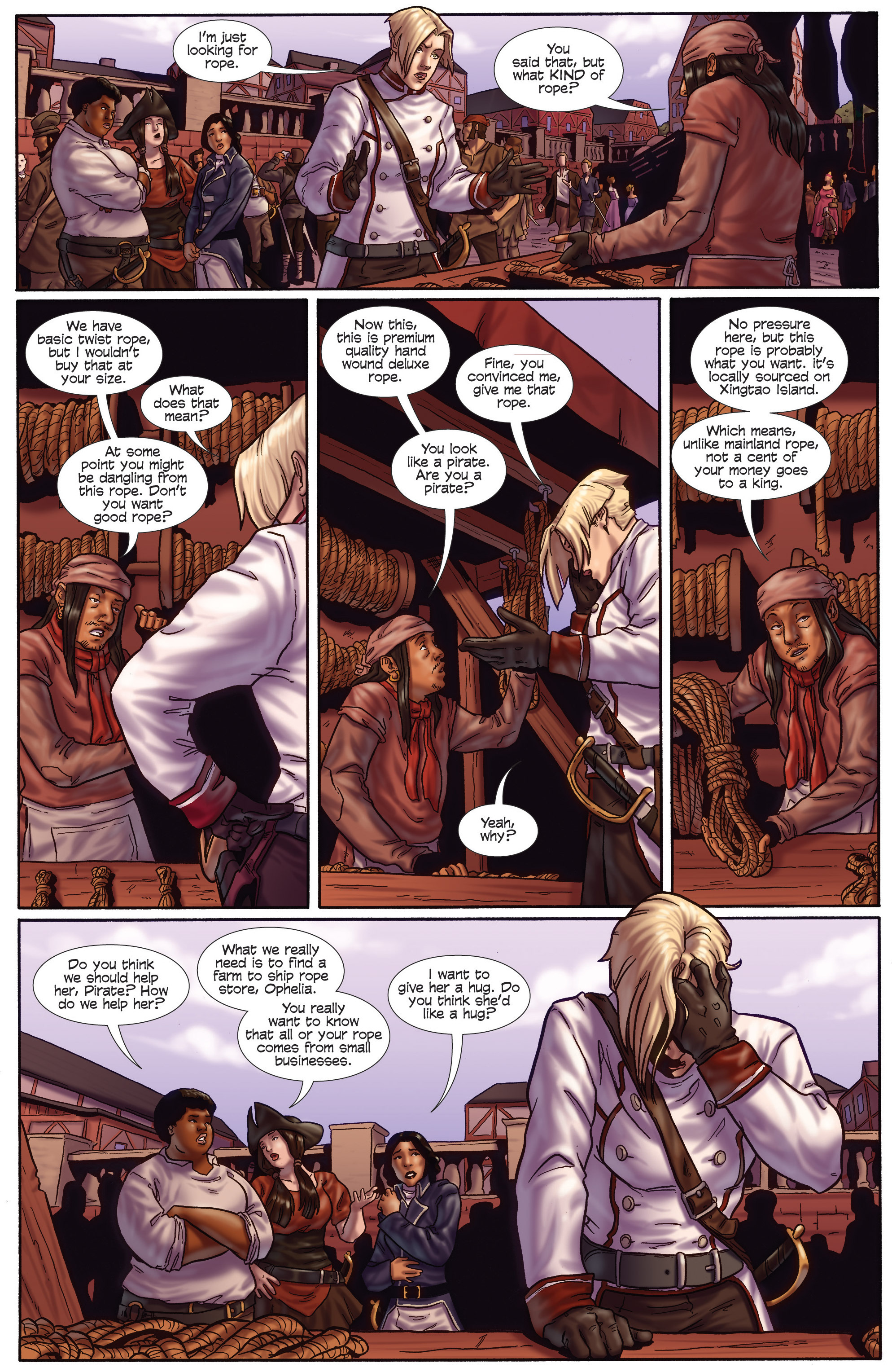 Read online Princeless: Raven the Pirate Princess comic -  Issue #6 - 18