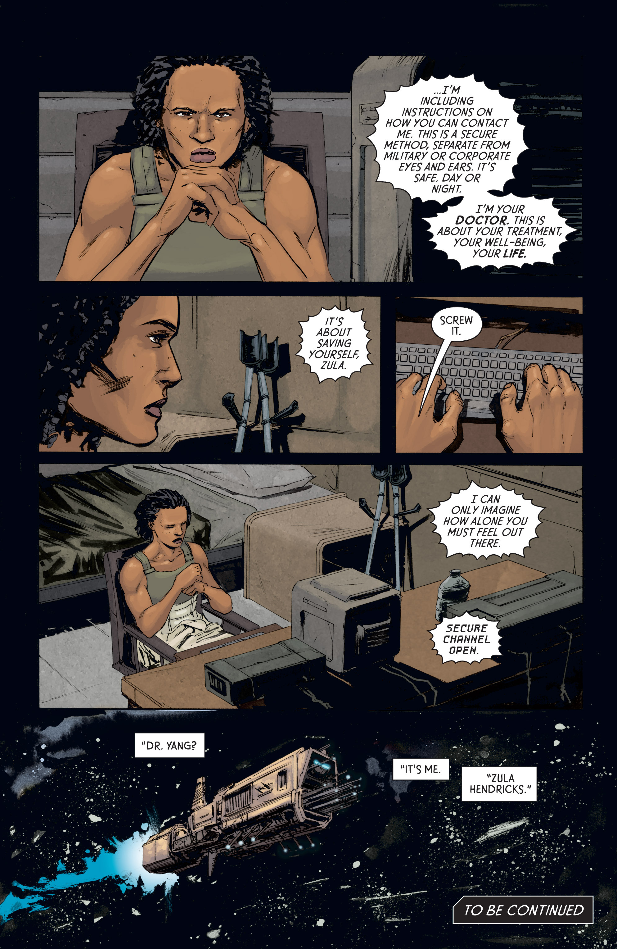 Read online Aliens: Defiance comic -  Issue #4 - 23