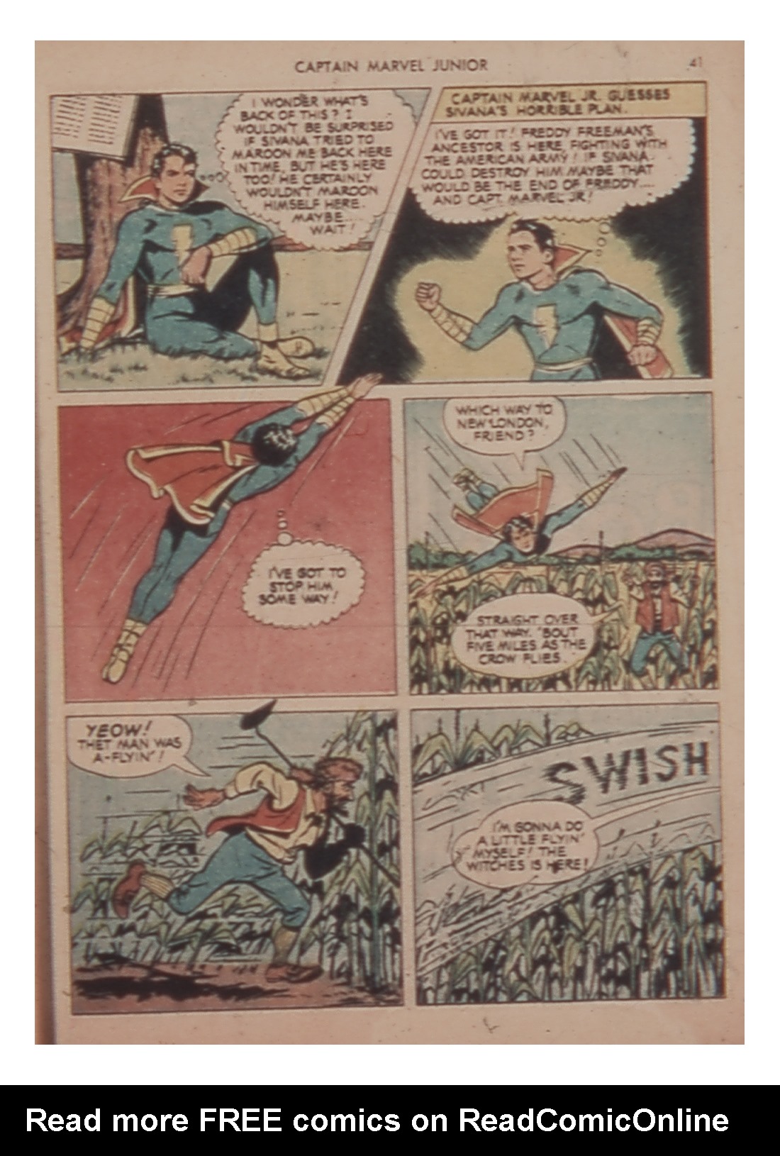 Read online Captain Marvel, Jr. comic -  Issue #10 - 42