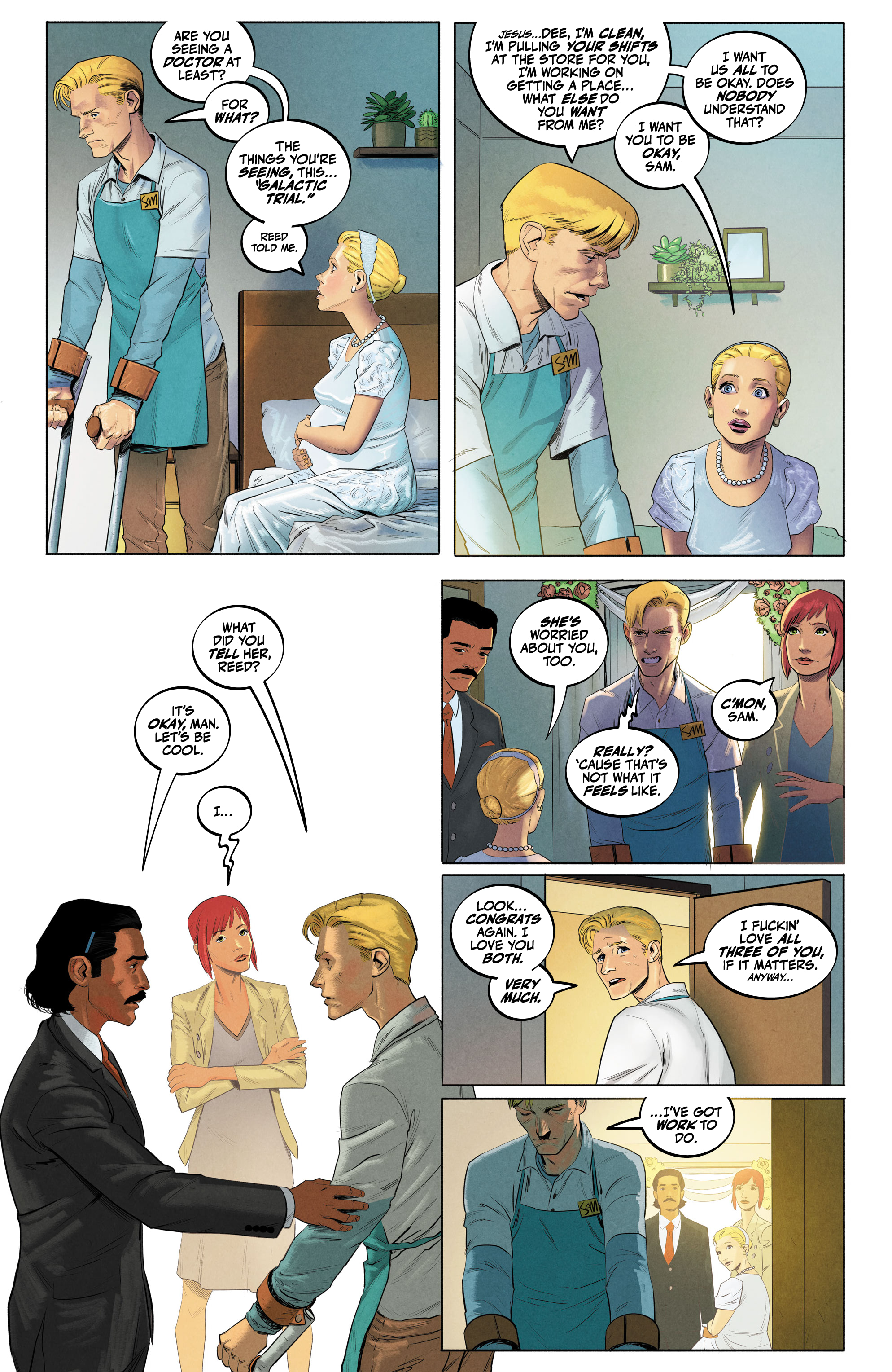 Read online The Blue Flame comic -  Issue #9 - 5
