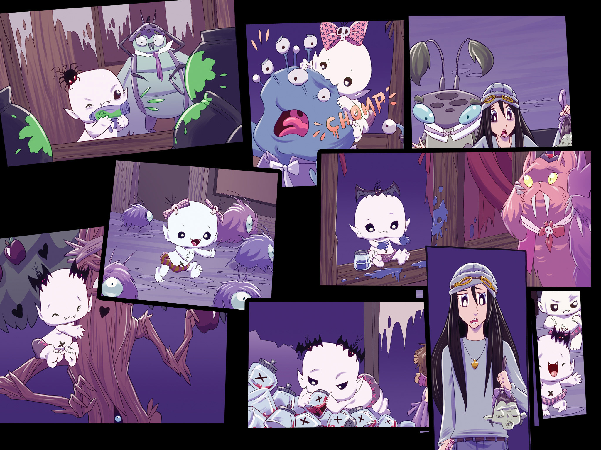 Read online Vamplets: Nightmare Nursery comic -  Issue #4 - 55