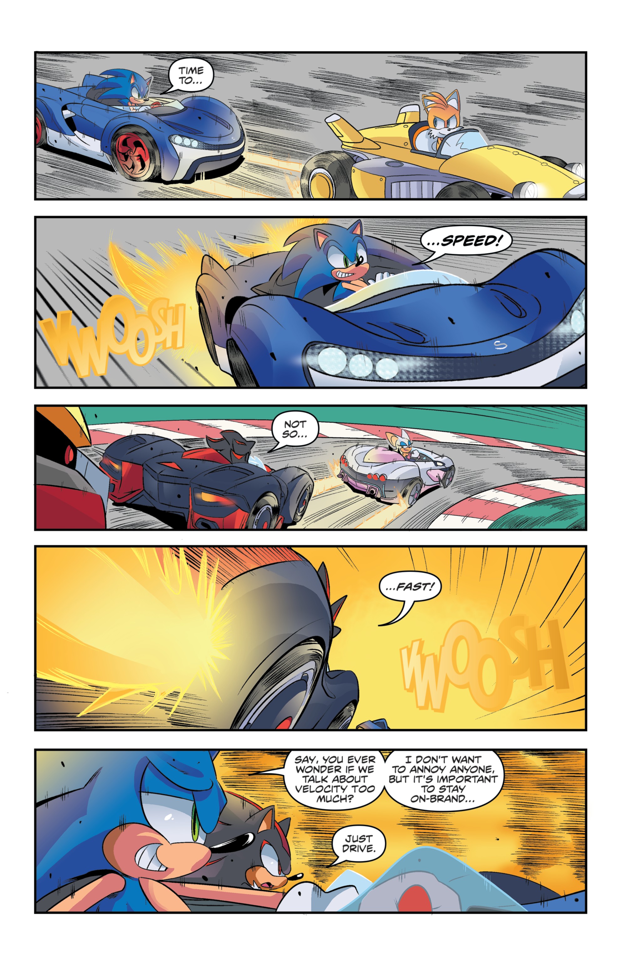 Read online Team Sonic Racing Deluxe Turbo Championship Edition comic -  Issue # Full - 12