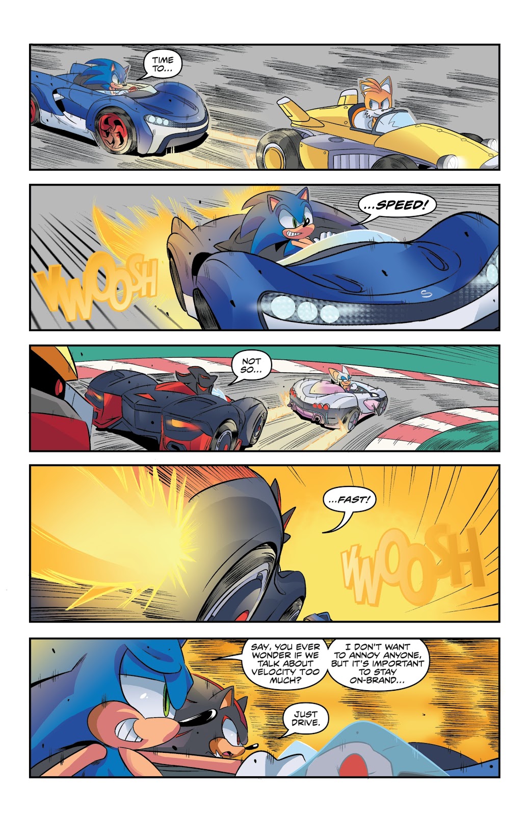 Team Sonic Racing Deluxe Turbo Championship Edition issue Full - Page 12