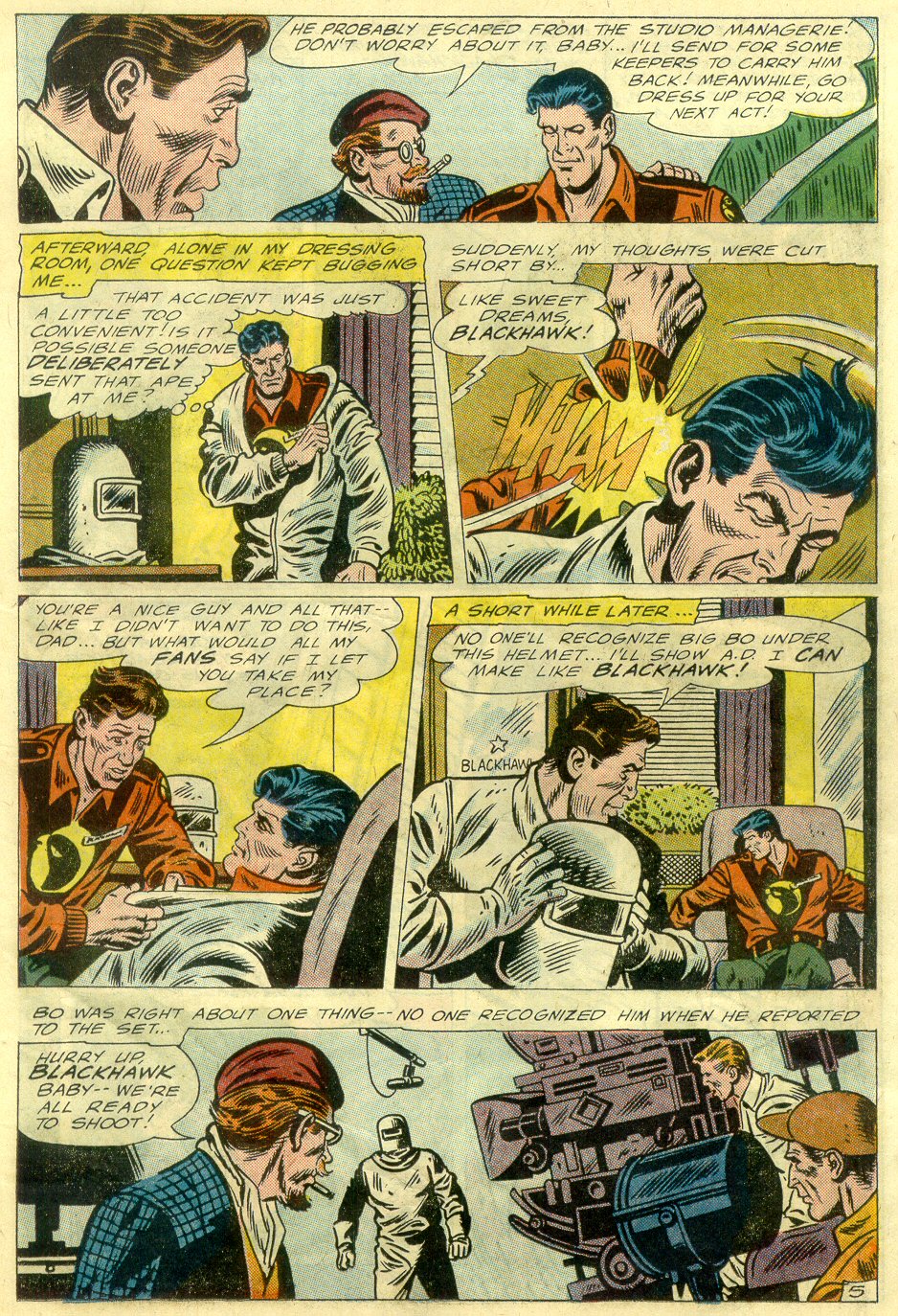 Read online Blackhawk (1957) comic -  Issue #213 - 31