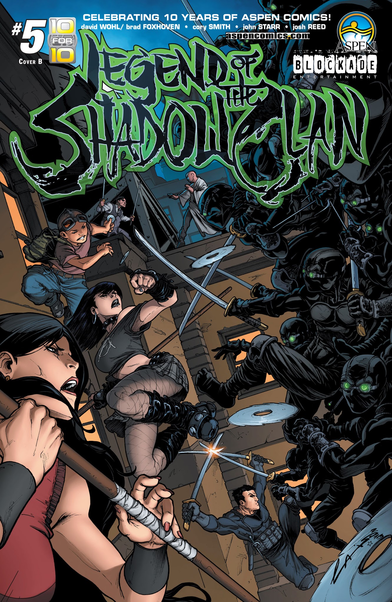 Read online Legend of the Shadow Clan comic -  Issue #5 - 2