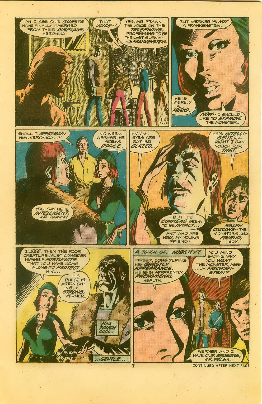 Read online Frankenstein (1973) comic -  Issue #16 - 6