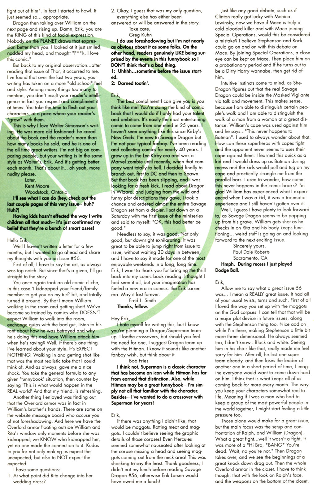 Read online The Savage Dragon (1993) comic -  Issue #58 - 26