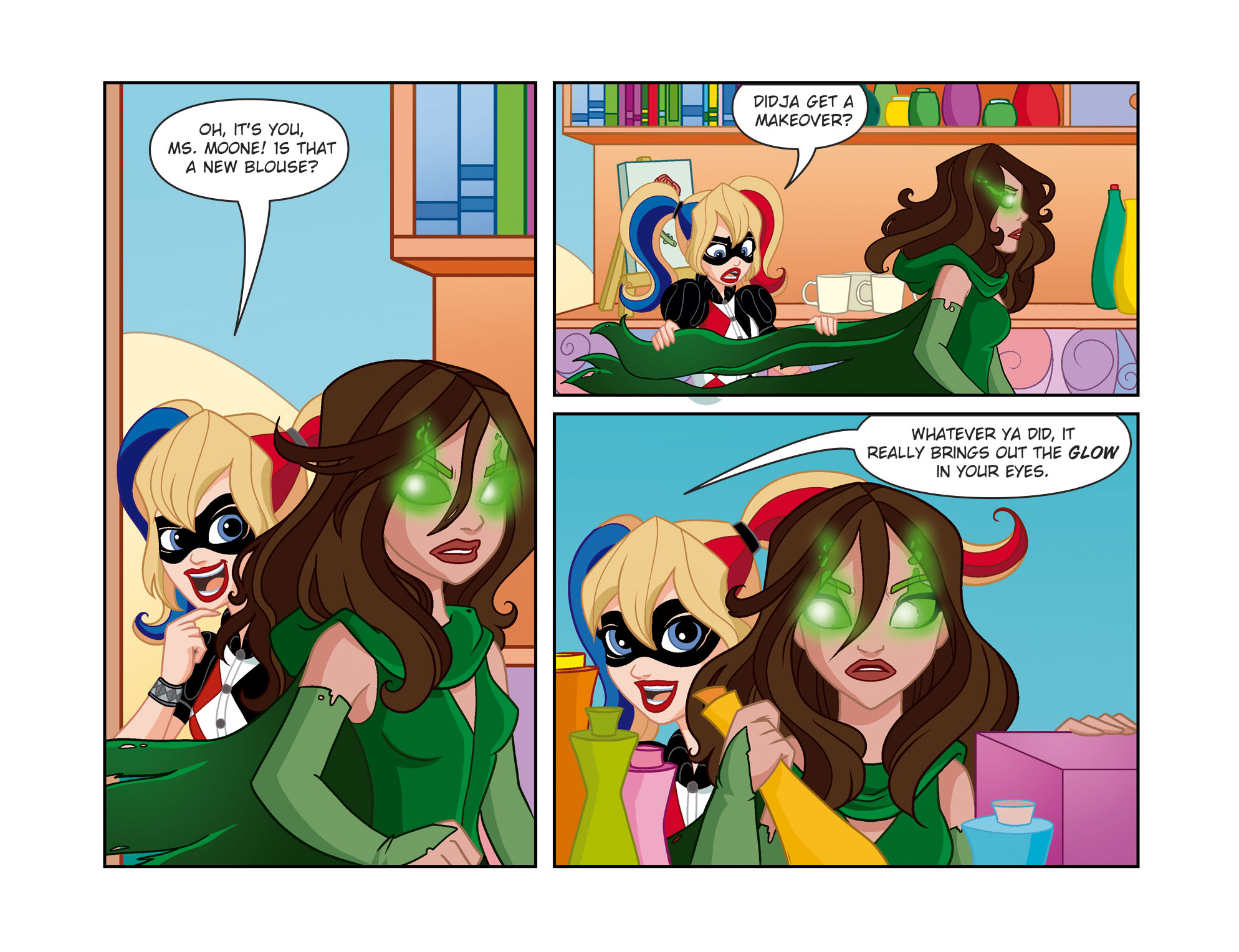 Read online DC Super Hero Girls: Out of the Bottle comic -  Issue #7 - 21