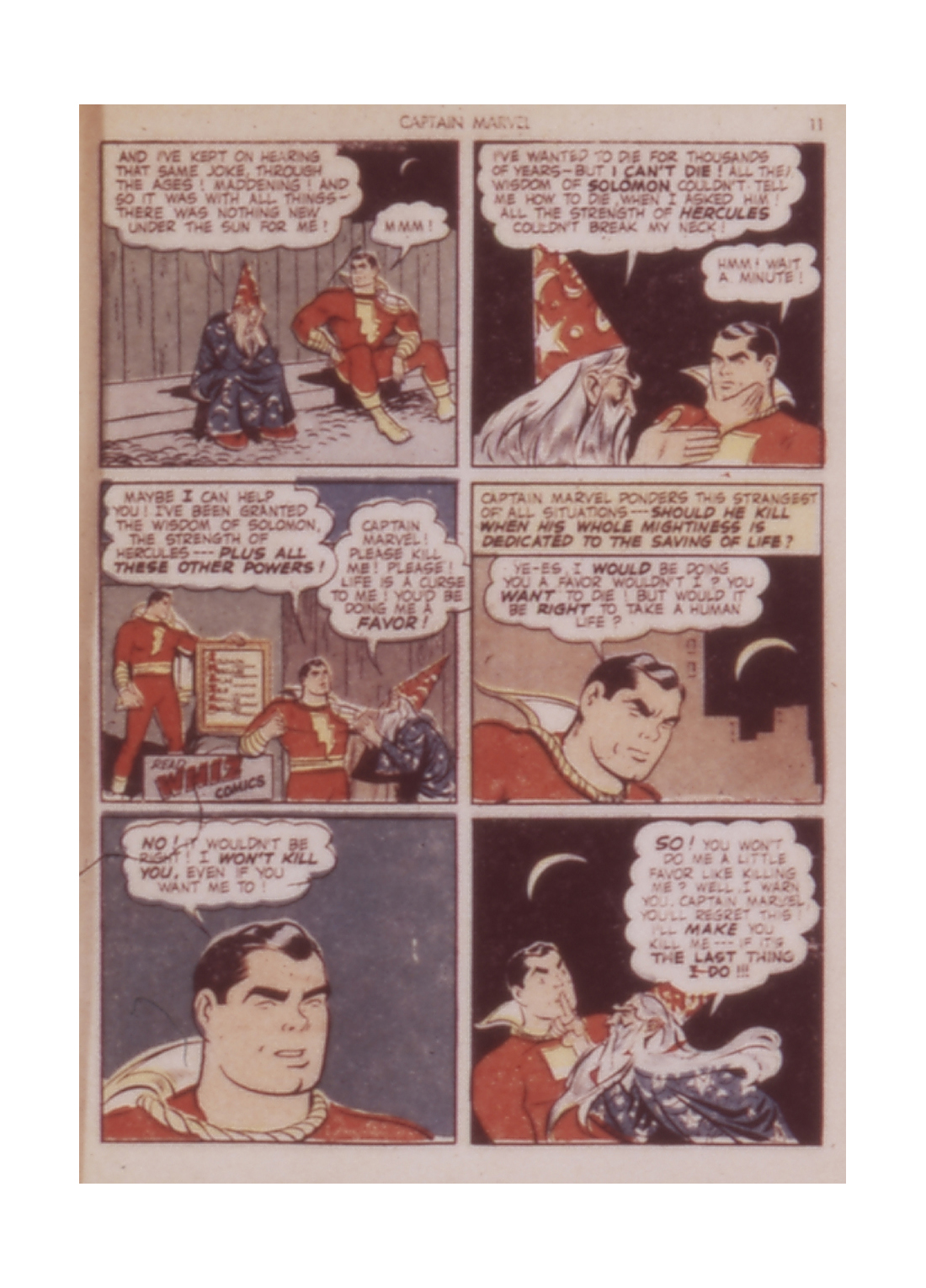 Read online Captain Marvel Adventures comic -  Issue #21 - 11