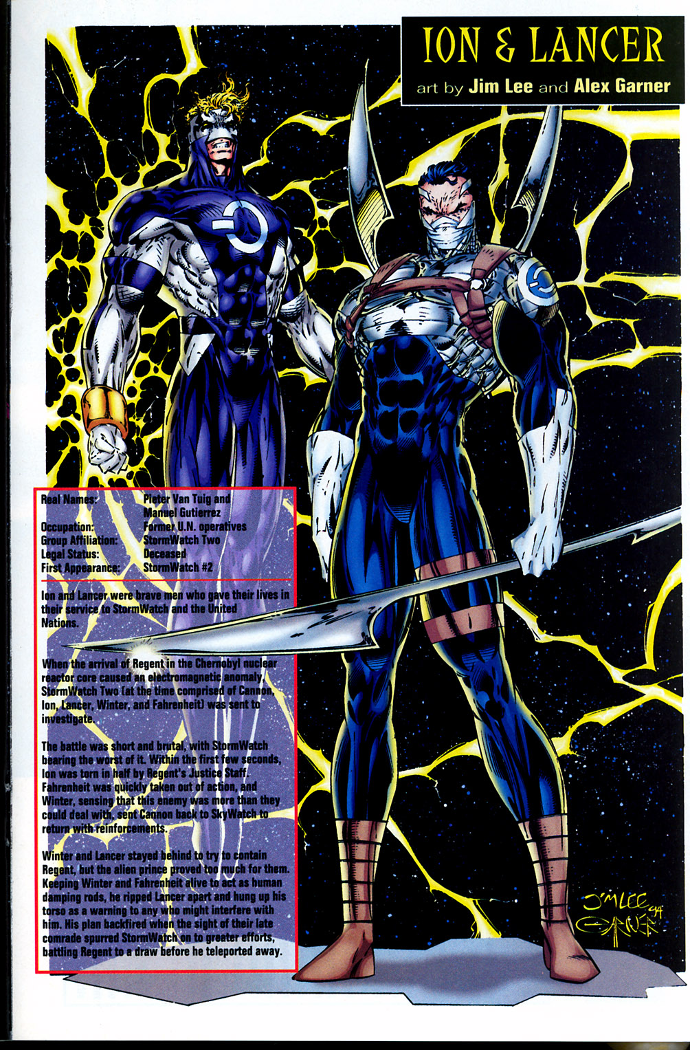 Read online Stormwatch Sourcebook comic -  Issue # Full - 16