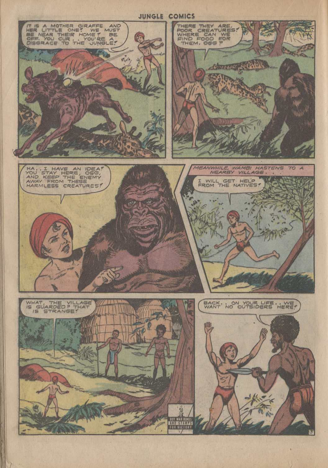 Read online Jungle Comics comic -  Issue #49 - 28