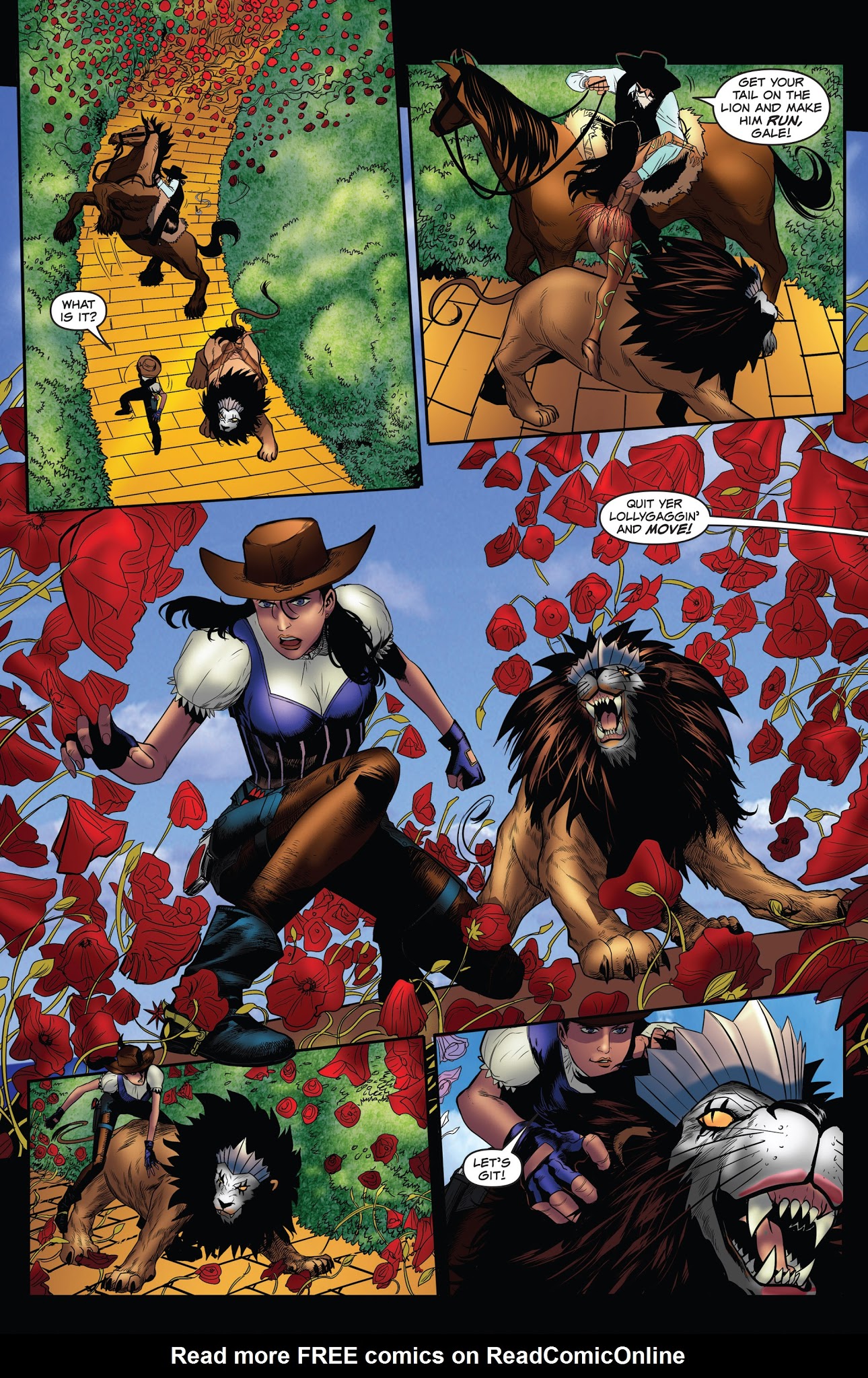 Read online Legend of Oz: The Wicked West (2015) comic -  Issue #4 - 20