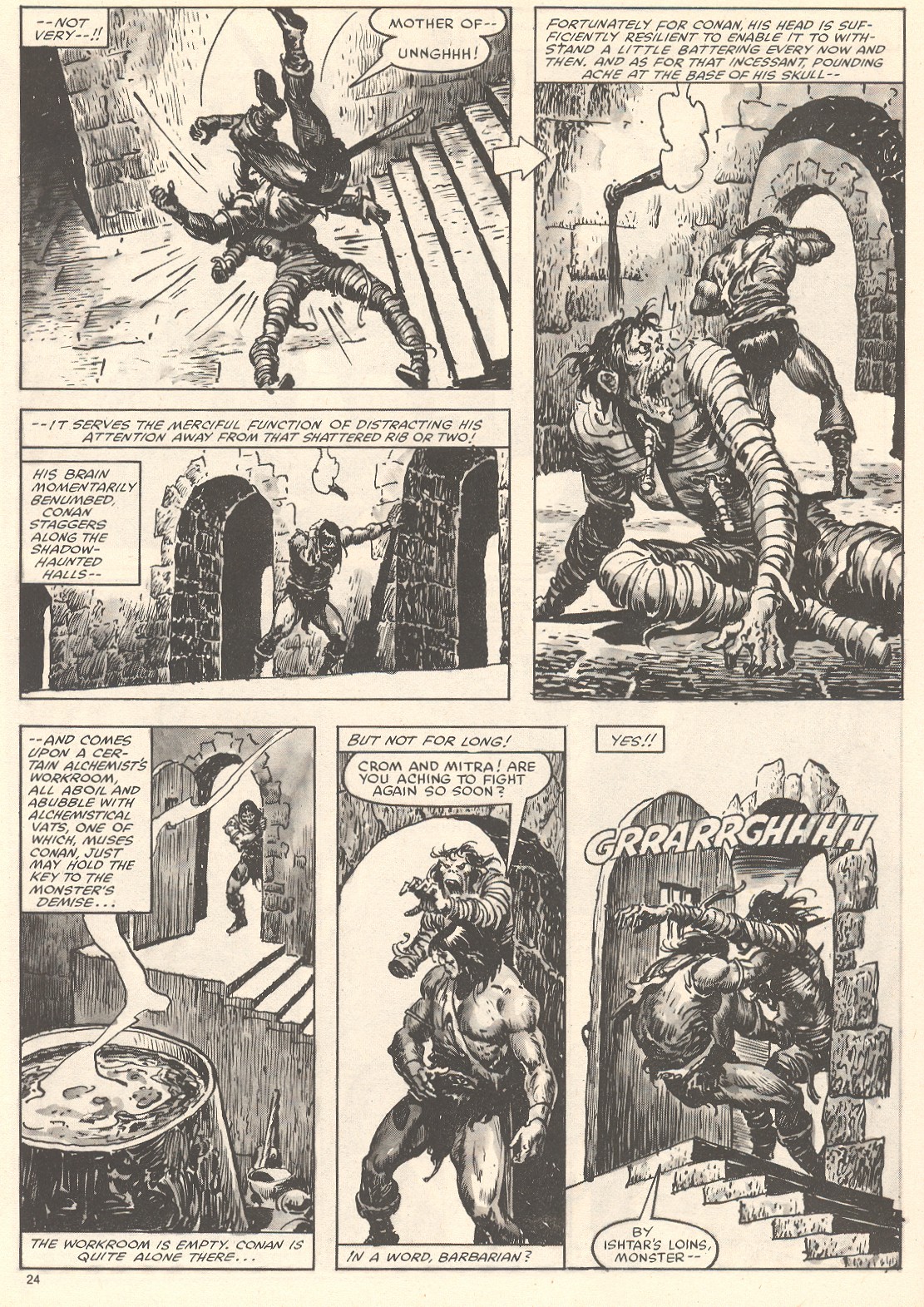Read online The Savage Sword Of Conan comic -  Issue #79 - 24