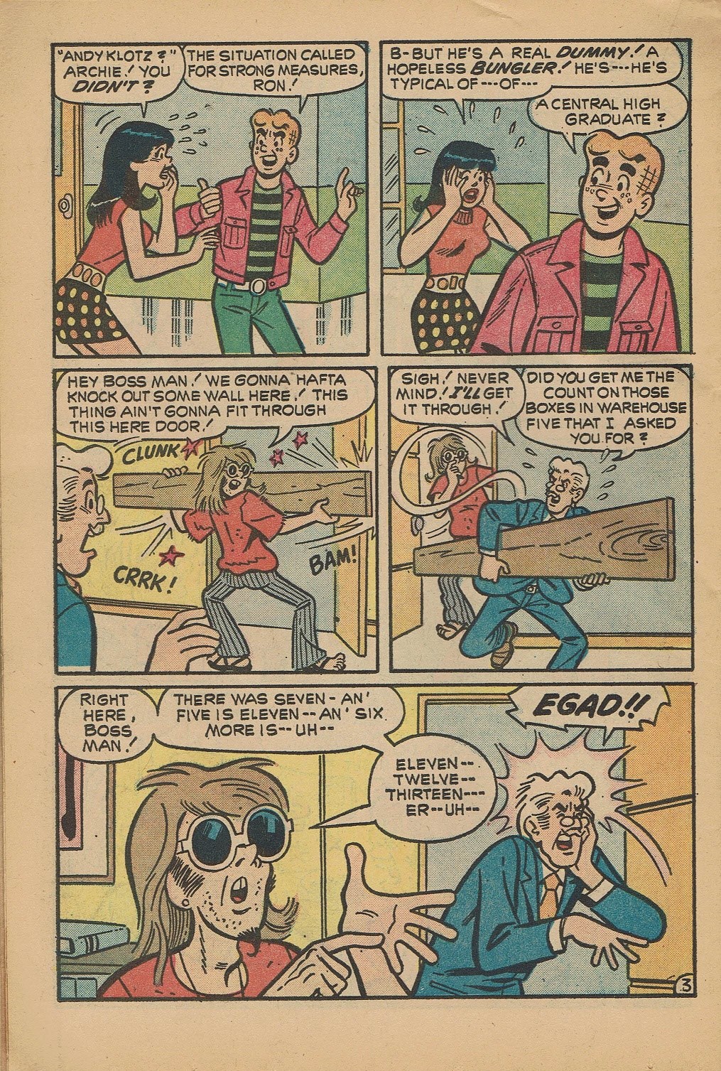 Read online Archie at Riverdale High (1972) comic -  Issue #5 - 22