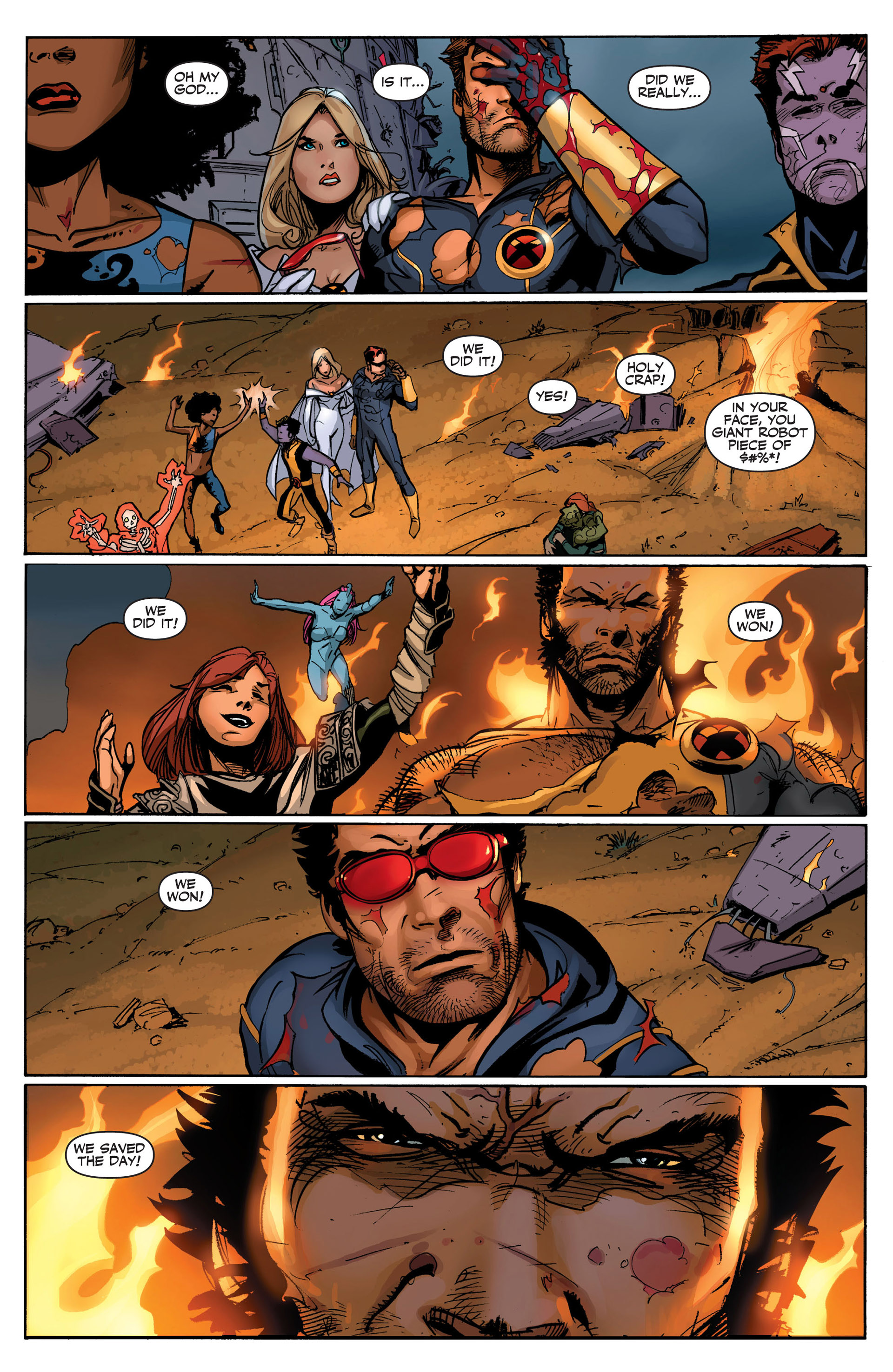 Read online X-Men: Schism comic -  Issue #5 - 13