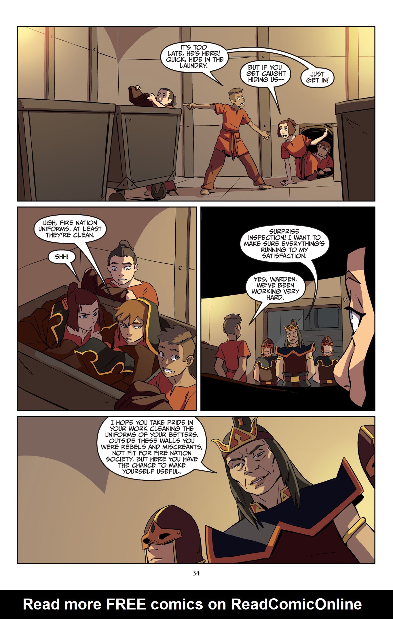 Read online Avatar: The Last Airbender – Suki, Alone comic -  Issue # TPB - 35