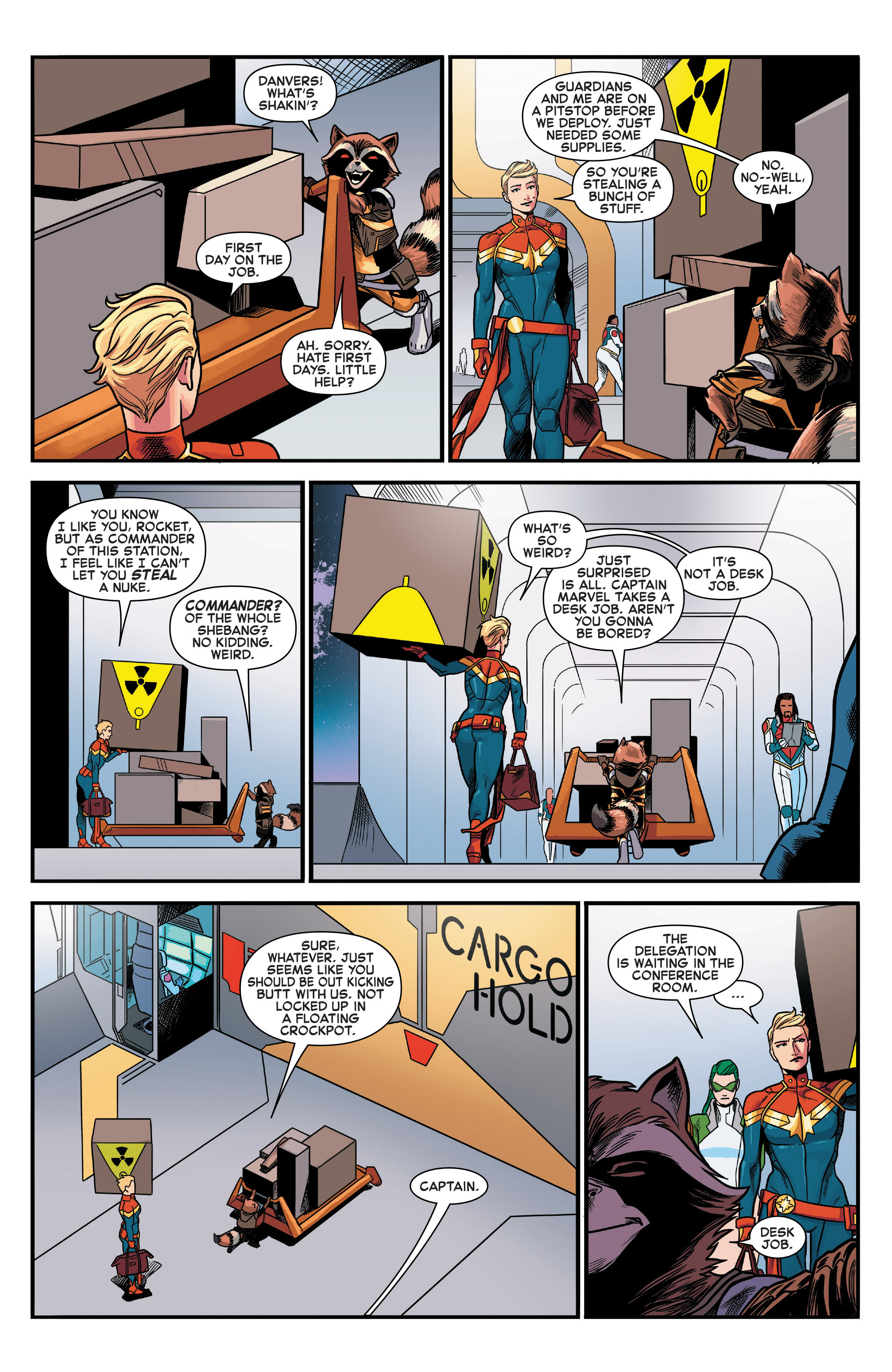 Read online Captain Marvel (2016) comic -  Issue #1 - 12