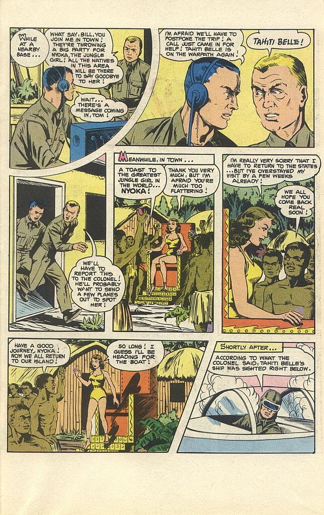 Read online The Further Adventures of Nyoka the Jungle Girl comic -  Issue #1 - 22