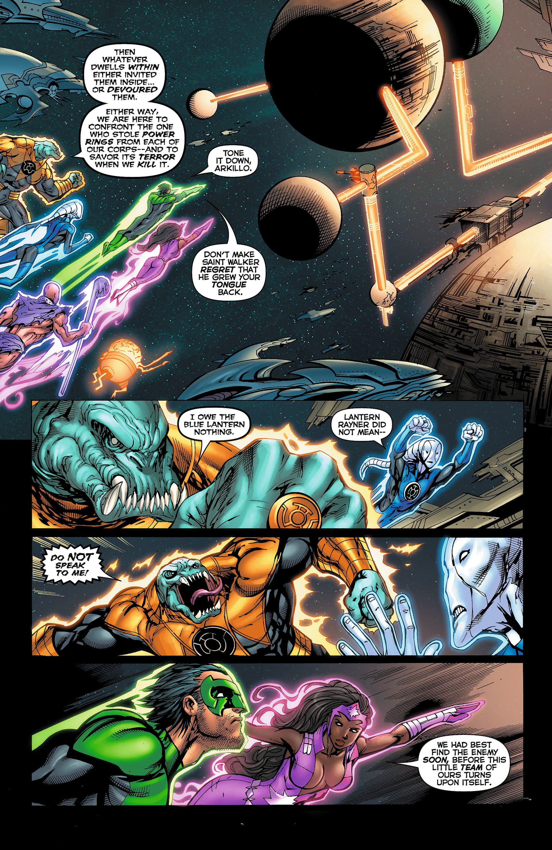 Read online Green Lantern: New Guardians comic -  Issue #5 - 5