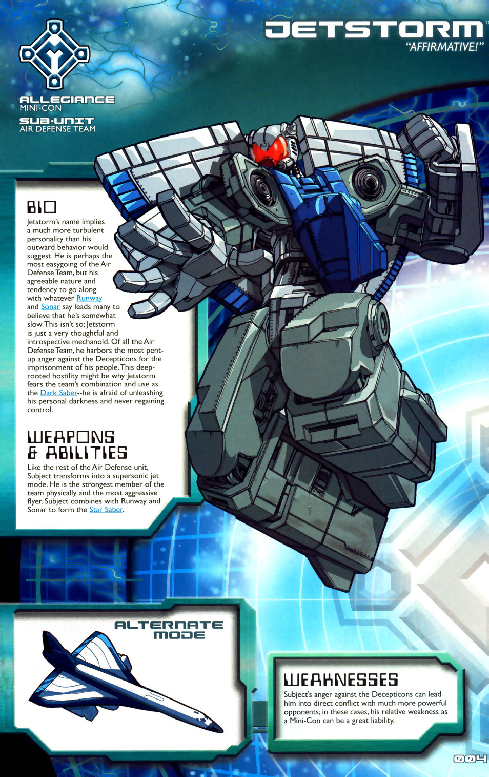 Read online More Than Meets The Eye: Transformers Armada comic -  Issue #1 - 8