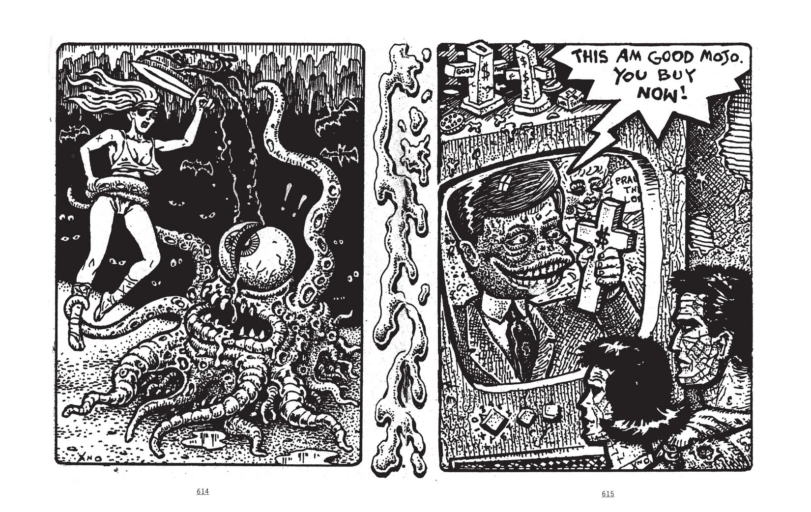 Read online NEWAVE! The Underground Mini Comix of the 1980's comic -  Issue # TPB (Part 6) - 91