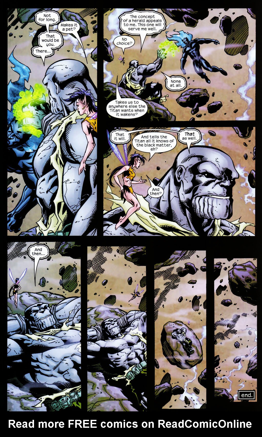 Read online Thanos (2003) comic -  Issue #12 - 22