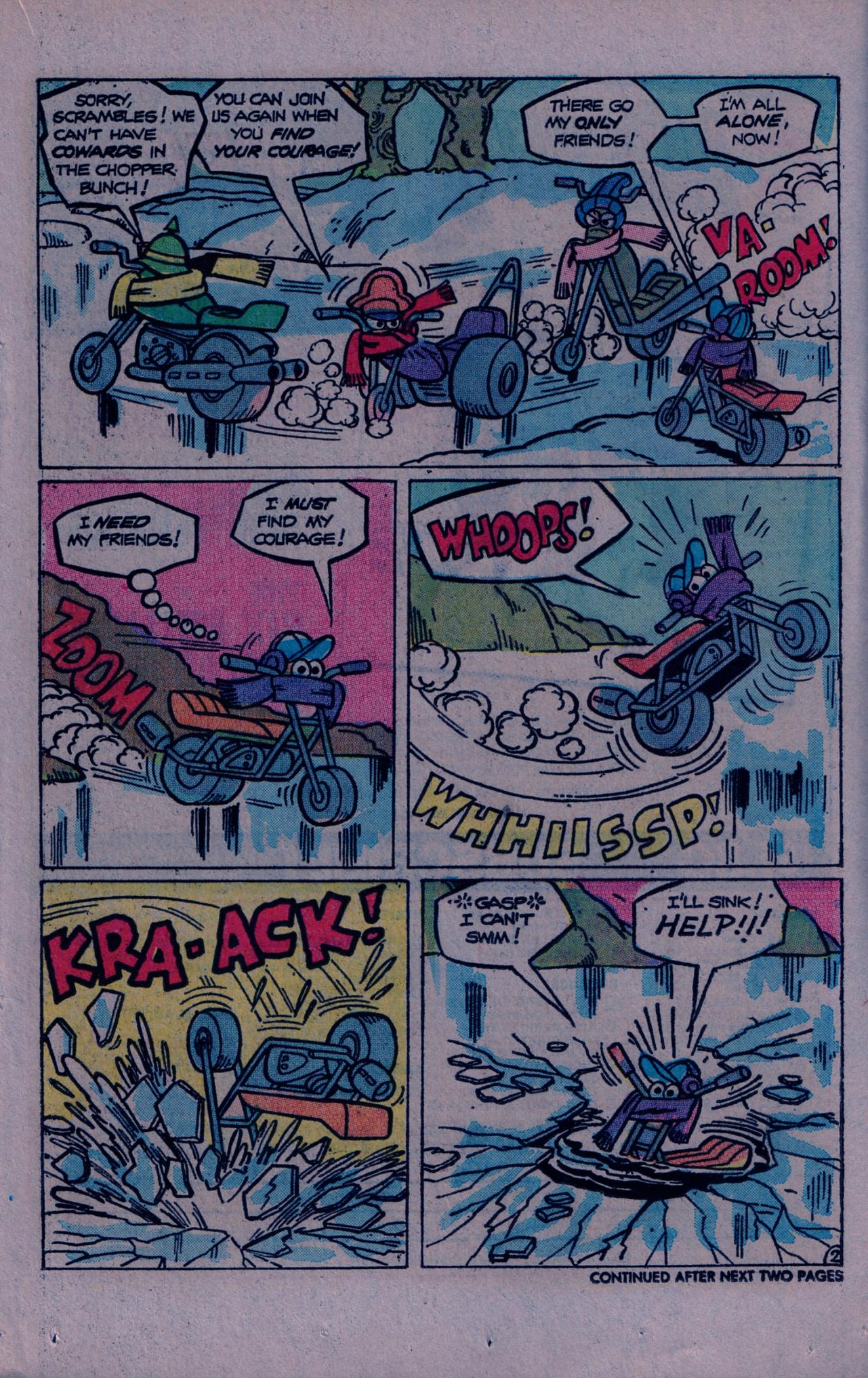 Read online Wheelie and the Chopper Bunch comic -  Issue #7 - 21