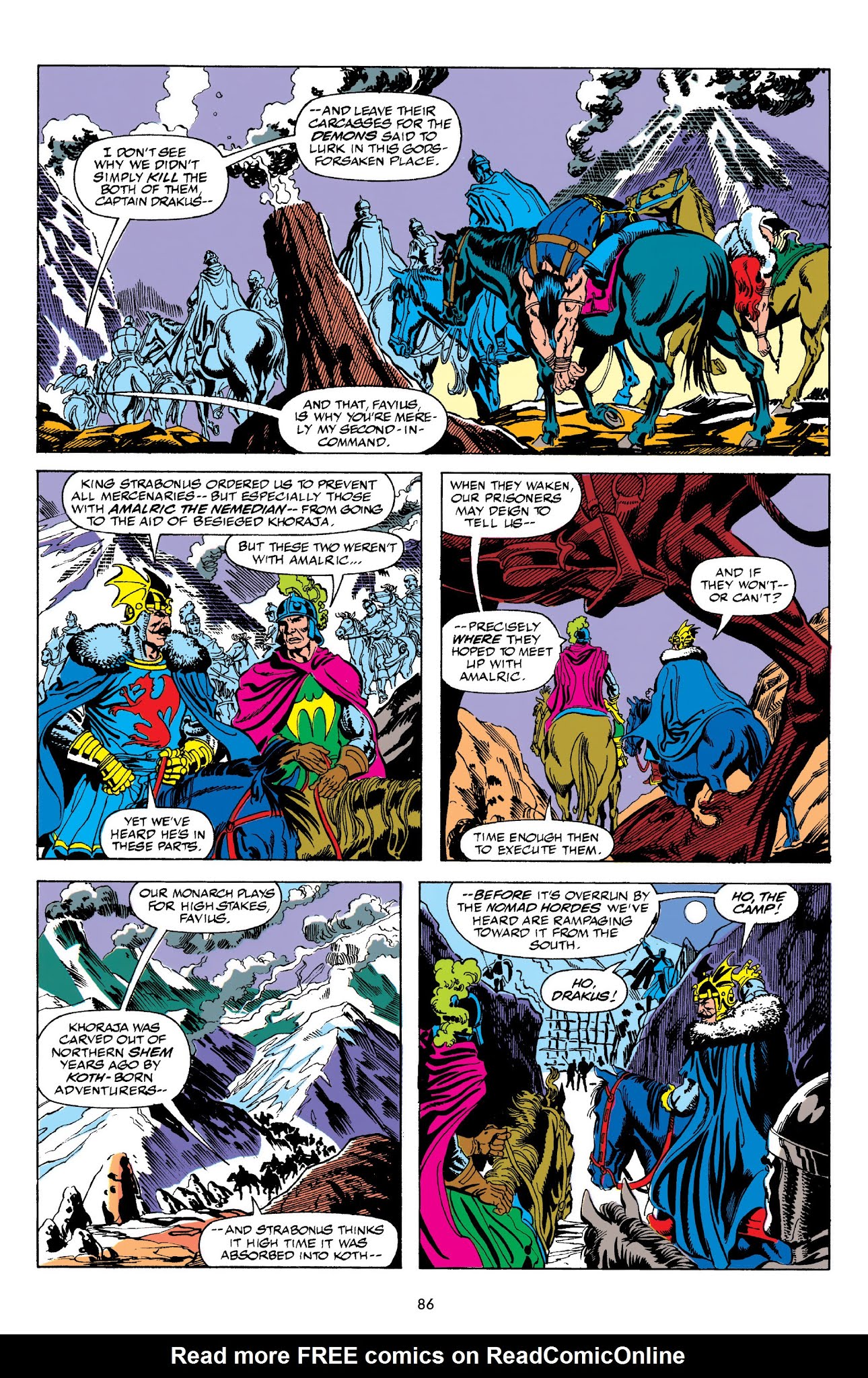 Read online The Chronicles of Conan comic -  Issue # TPB 31 (Part 1) - 88