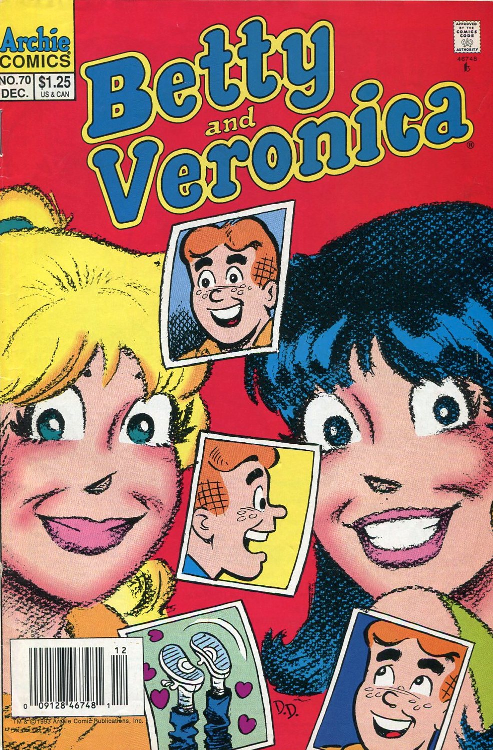 Read online Betty and Veronica (1987) comic -  Issue #70 - 1