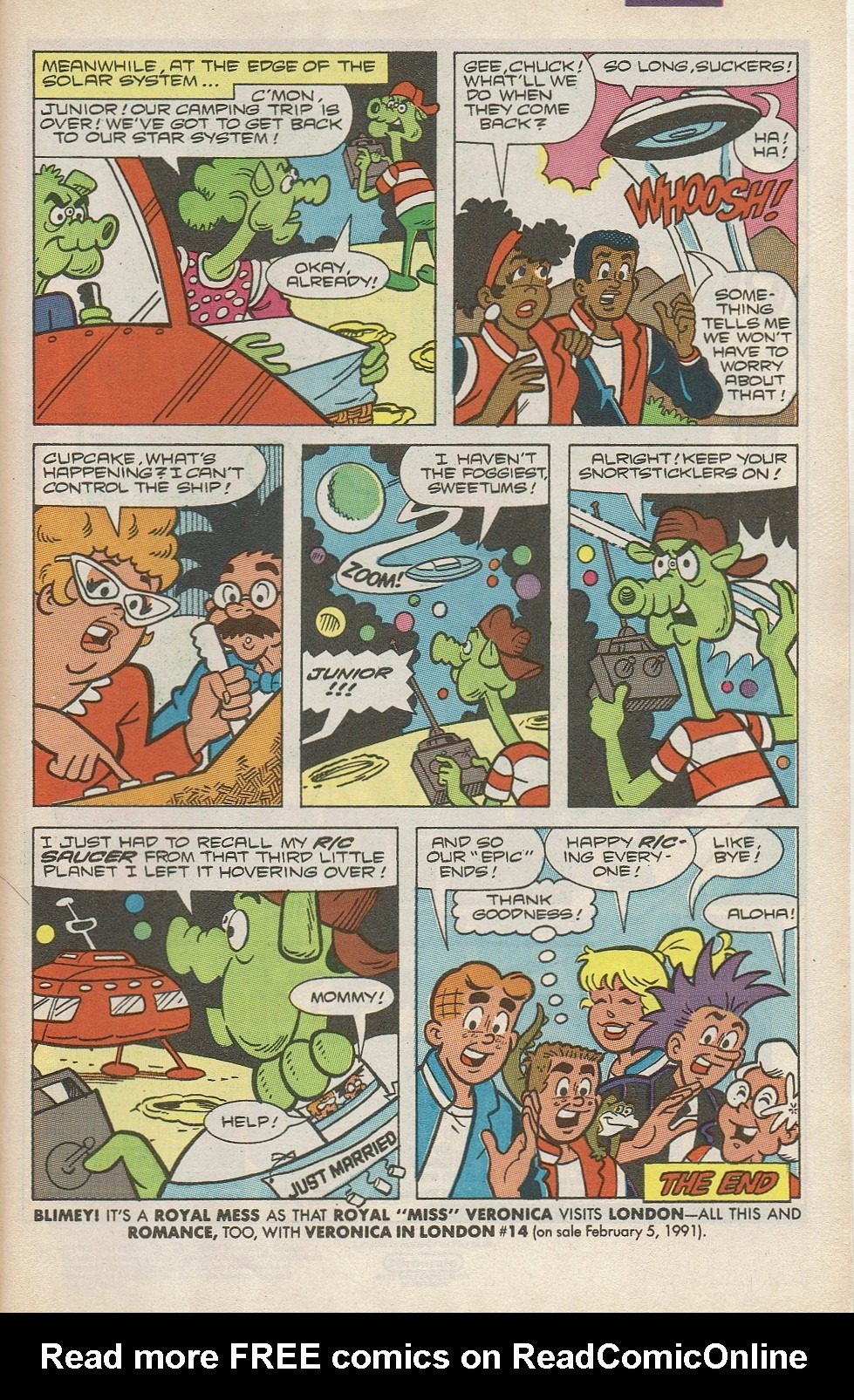 Read online Archie's R/C Racers comic -  Issue #10 - 33
