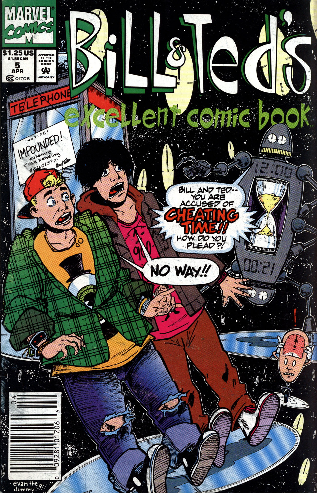 Read online Bill & Ted's Excellent Comic Book comic -  Issue #5 - 1