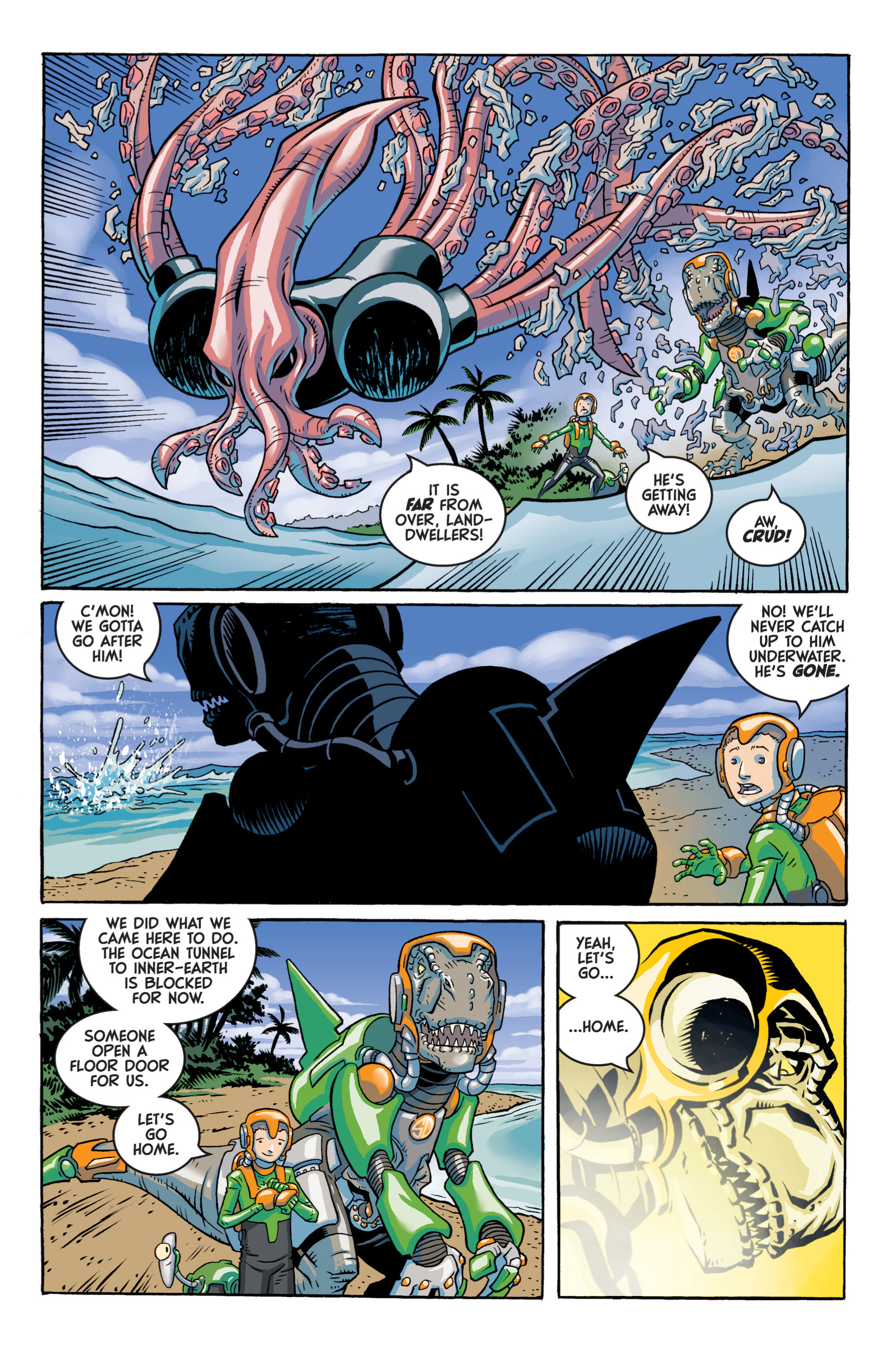 Read online Super Dinosaur (2011) comic -  Issue #6 - 11