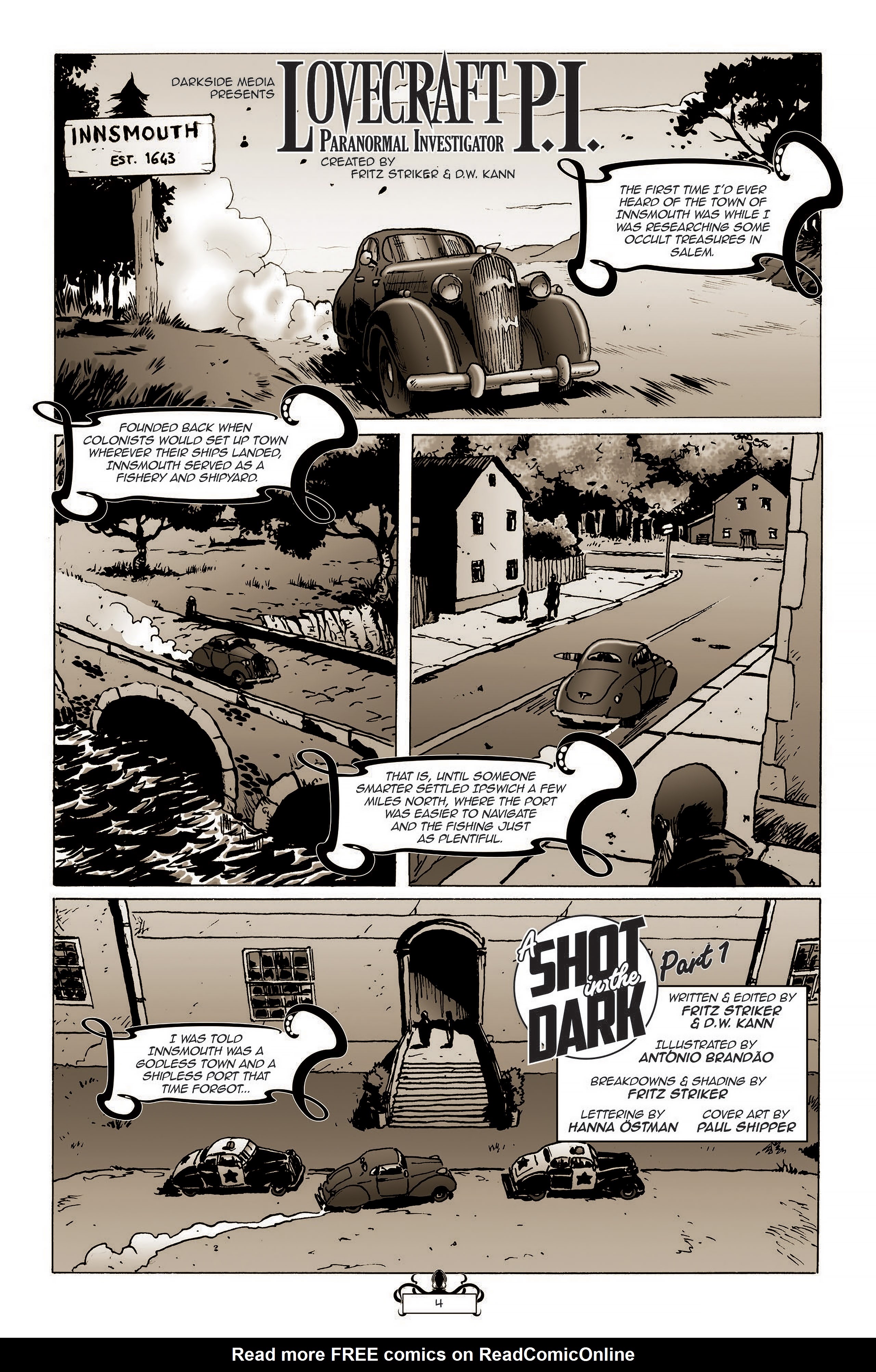 Read online Lovecraft P.I. - A Shot in the Dark comic -  Issue # TPB - 6
