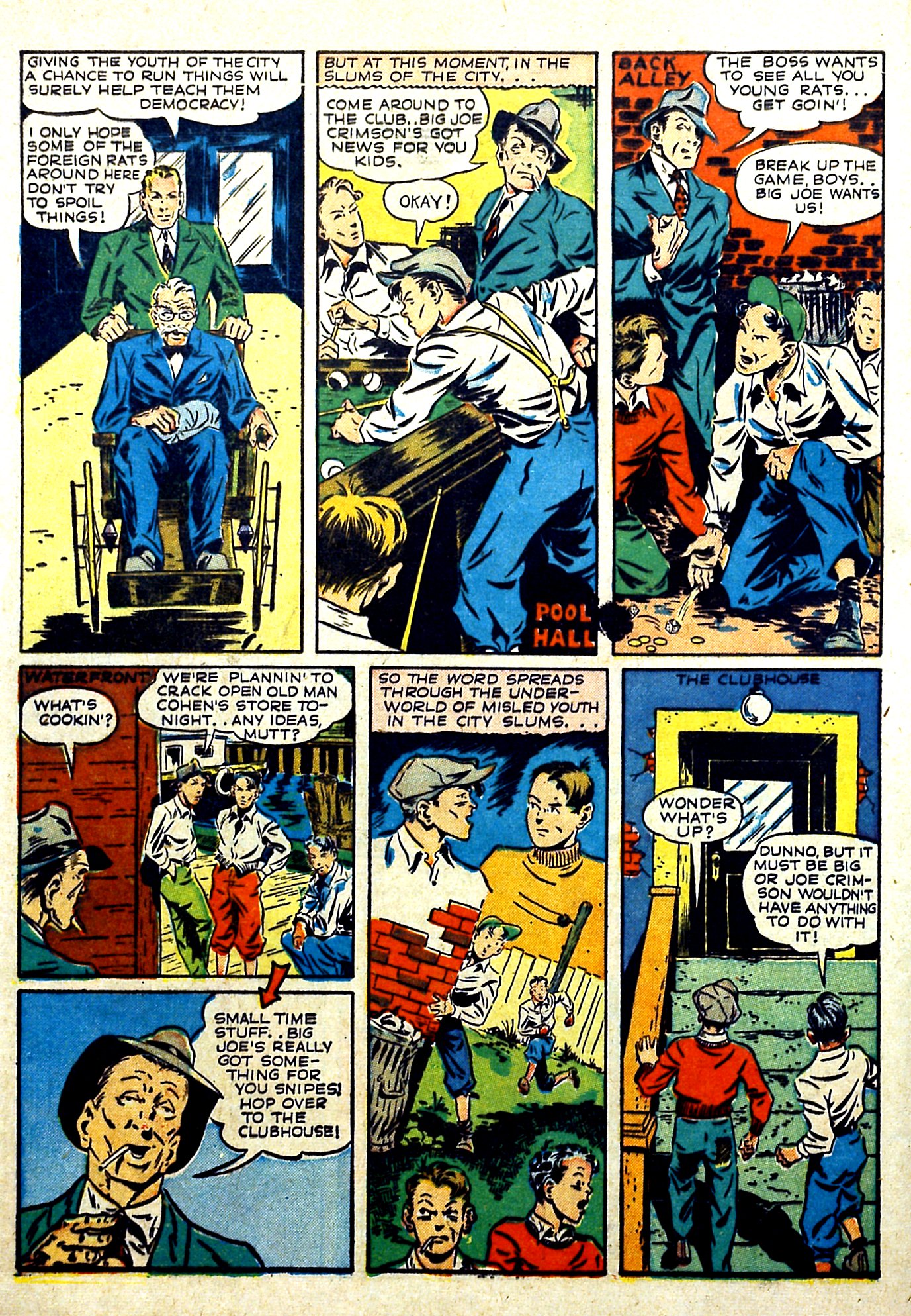 Read online Our Flag Comics comic -  Issue #4 - 4