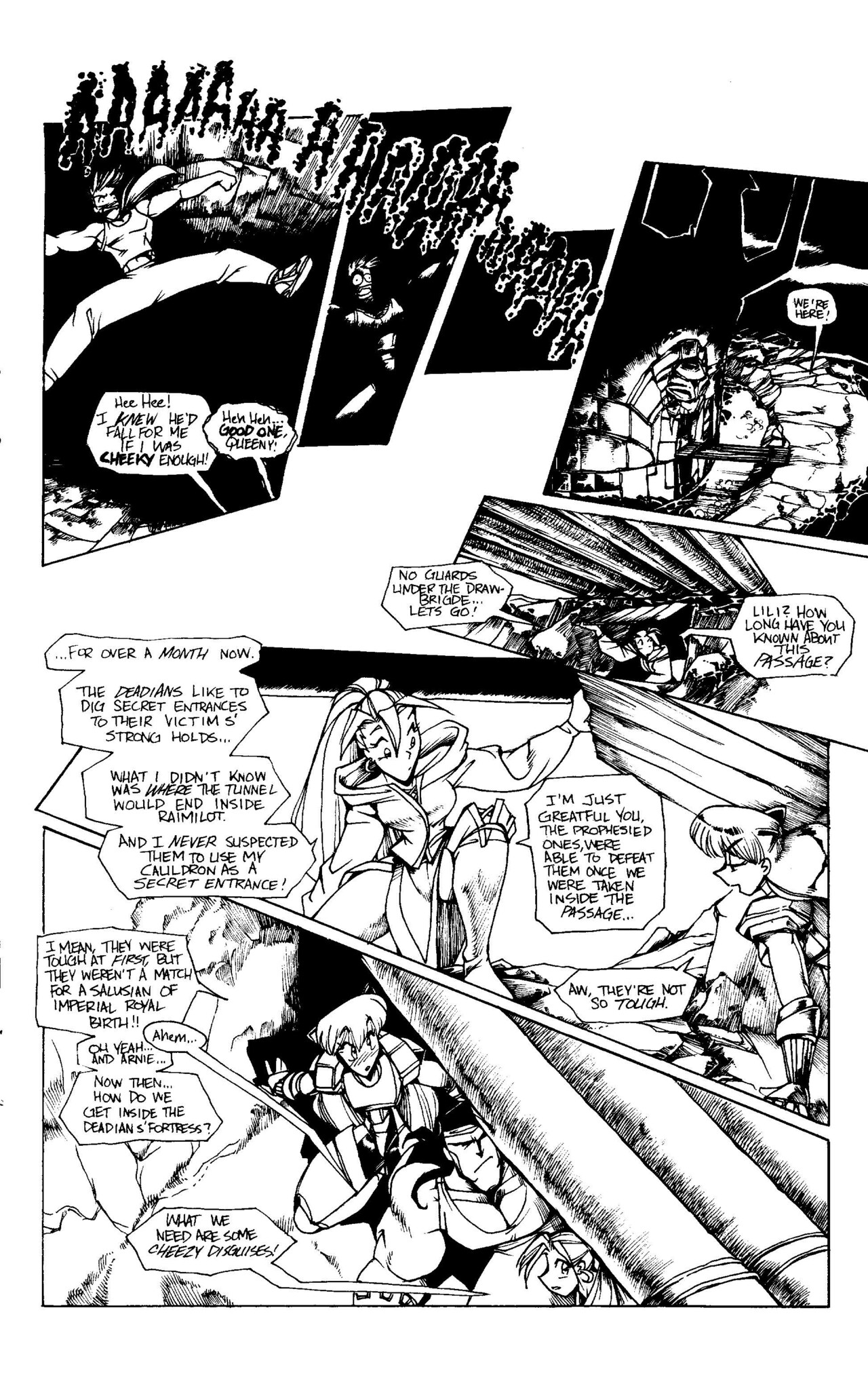 Read online Ninja High School (1986) comic -  Issue #55 - 17