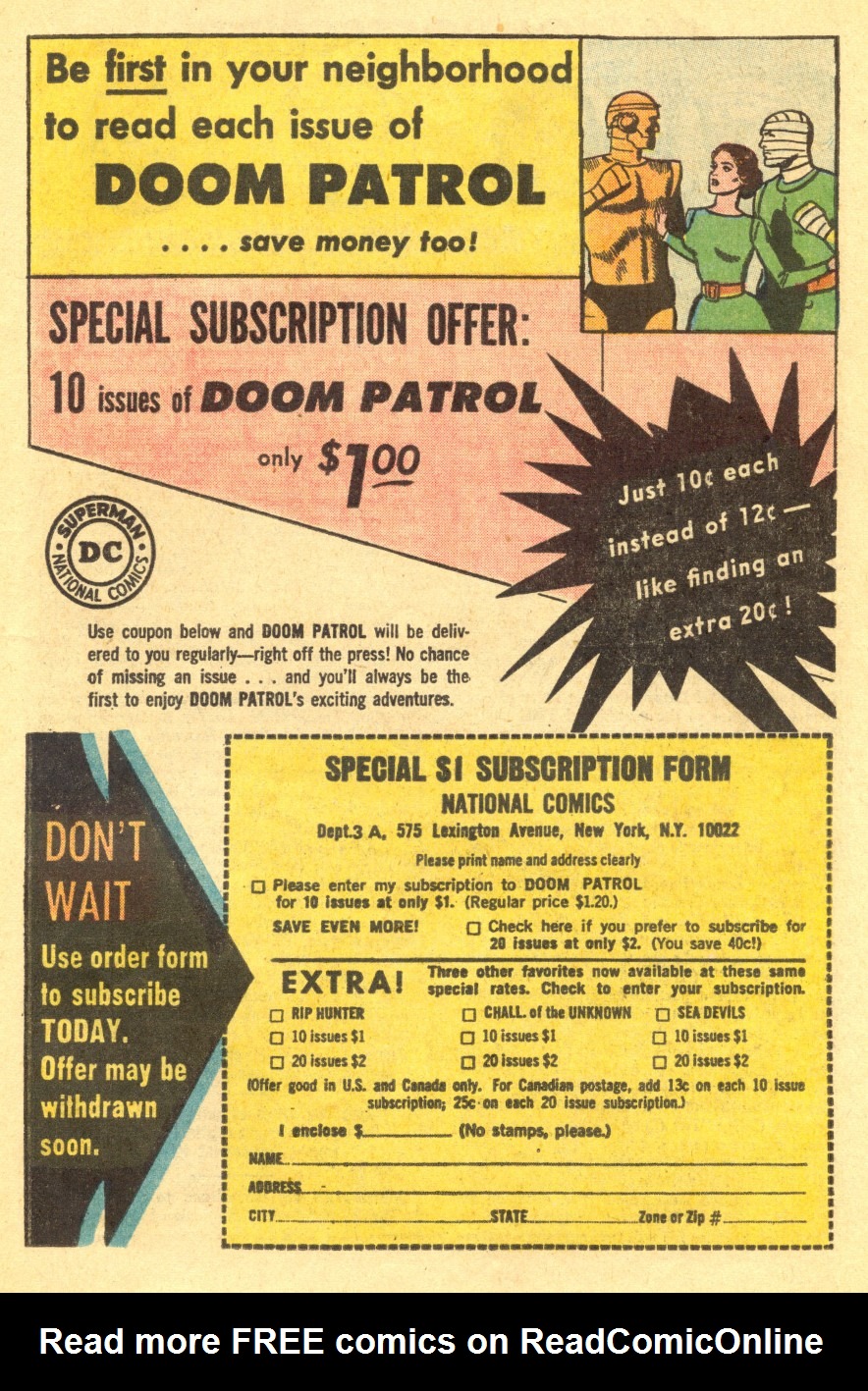 Read online Doom Patrol (1964) comic -  Issue #89 - 23