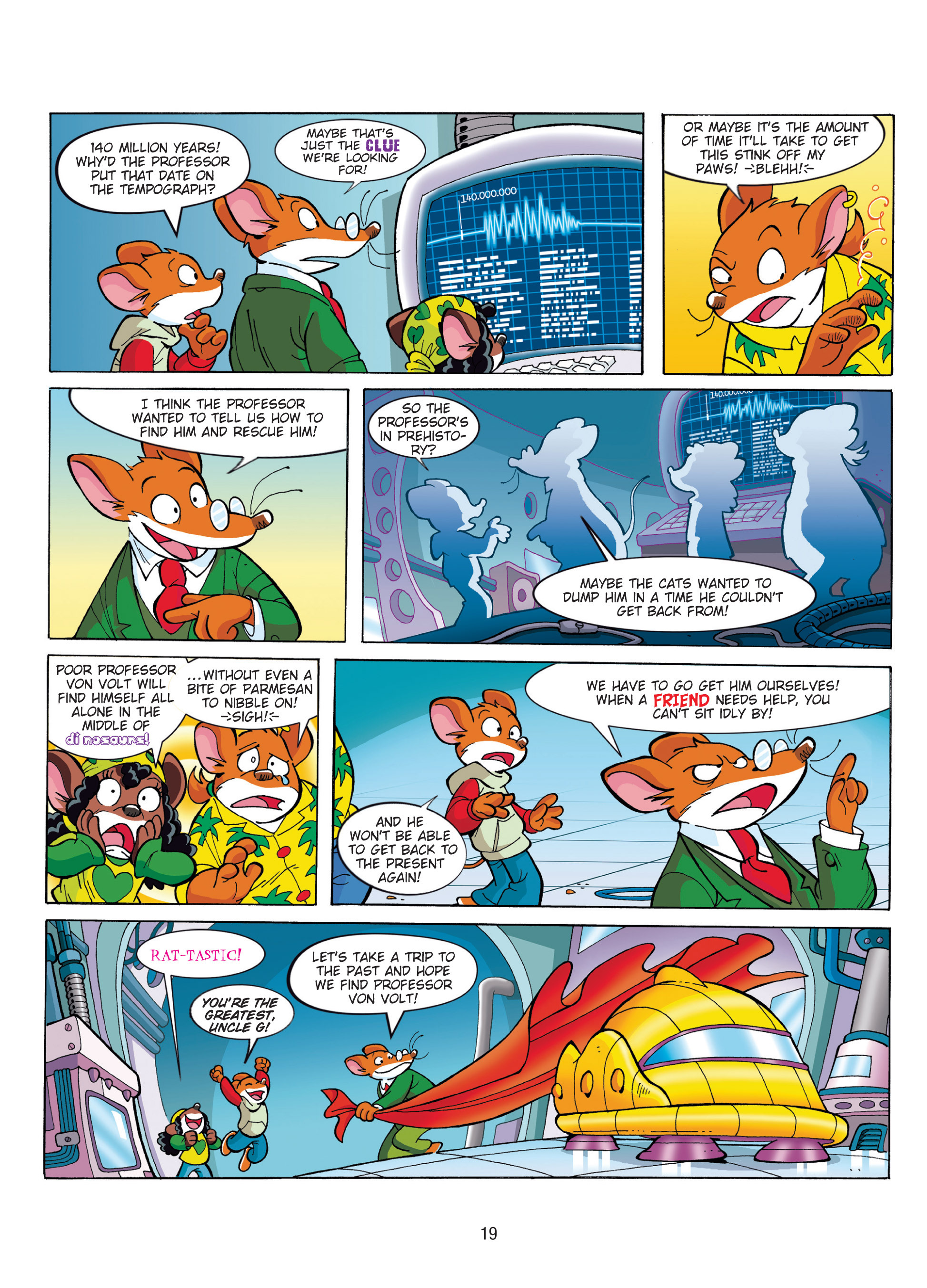 Read online Geronimo Stilton comic -  Issue # TPB 7 - 19