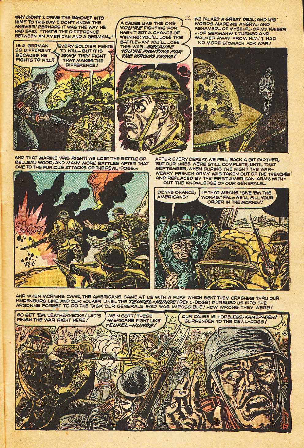 Read online Marines in Battle comic -  Issue #3 - 32
