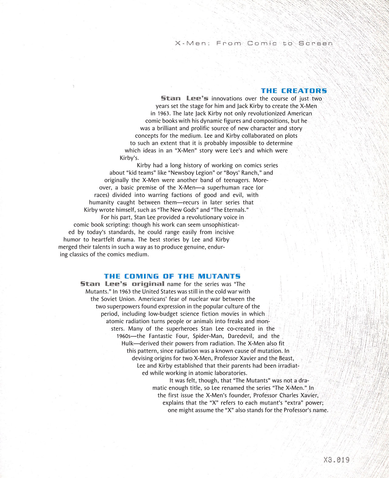 Read online The Art of X-Men: The Last Stand comic -  Issue # TPB - 18