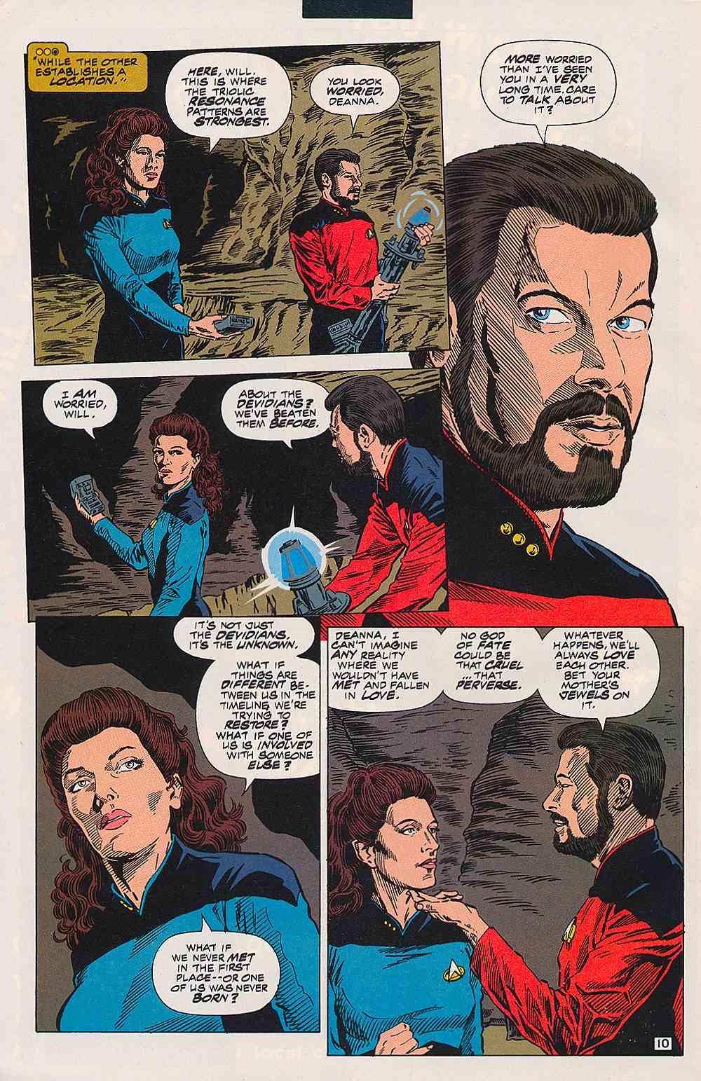 Read online Star Trek: The Next Generation (1989) comic -  Issue # _Annual 6 - 10
