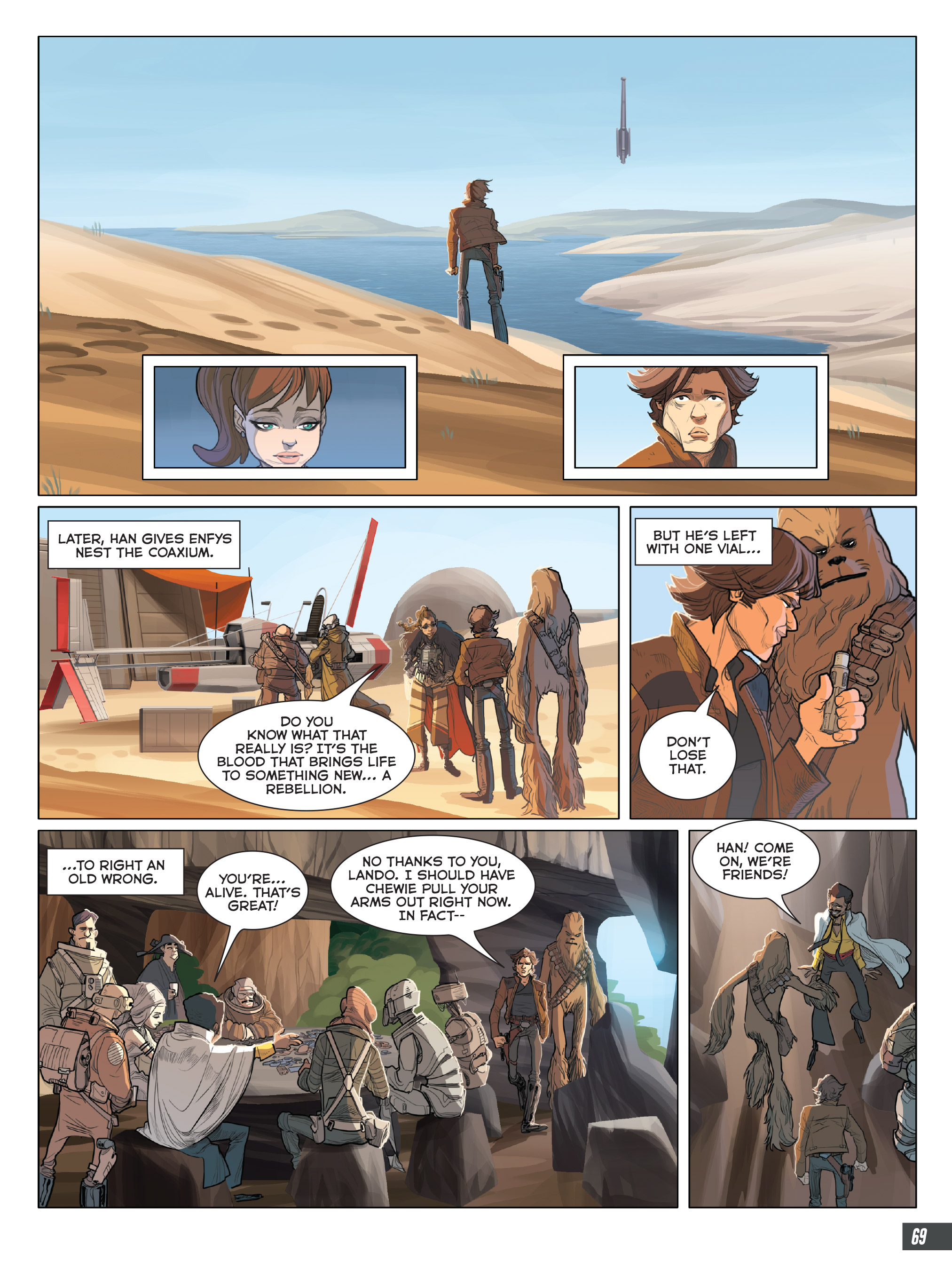 Read online Star Wars: Solo Graphic Novel Adaptation comic -  Issue # TPB - 68